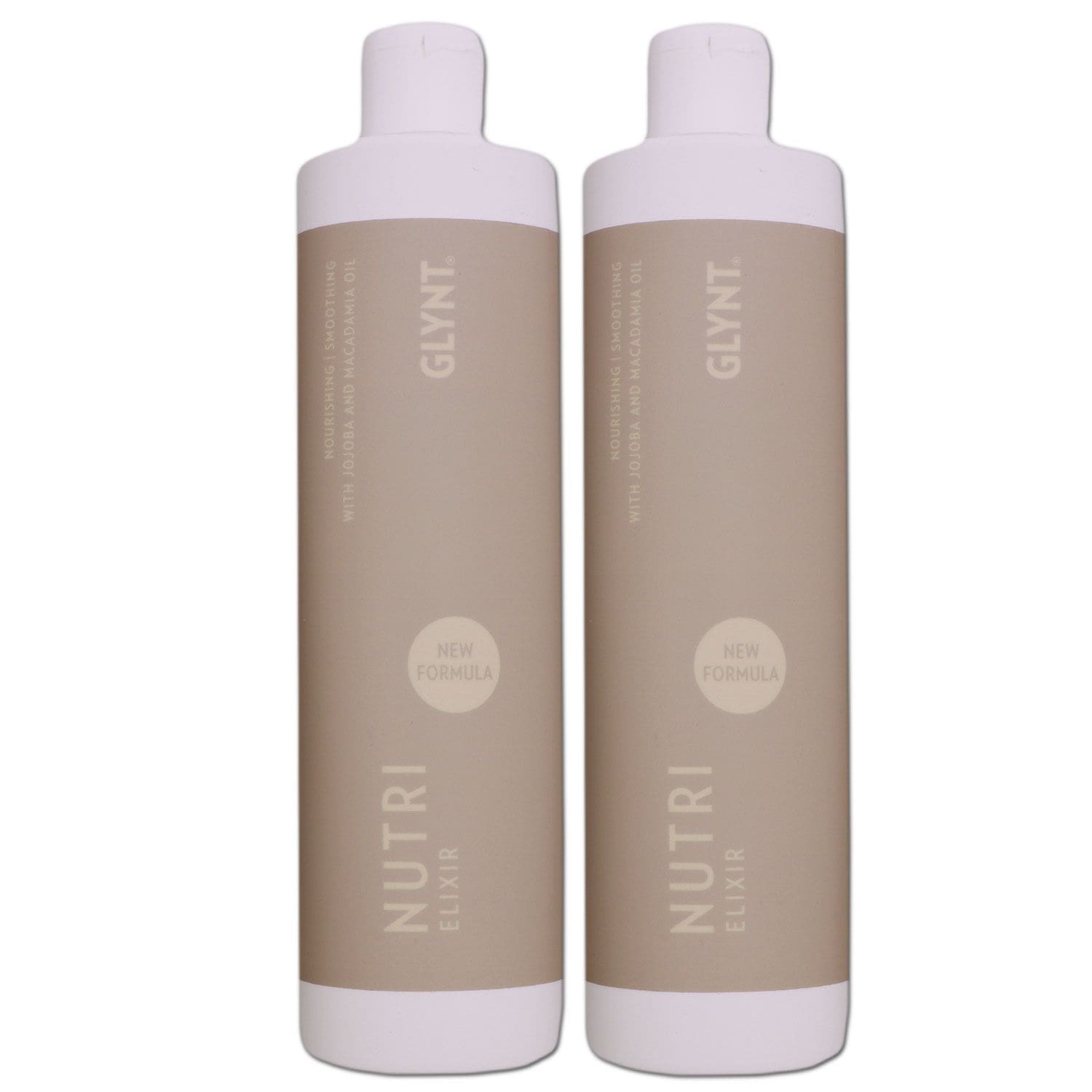 GLYNT Nutri Elixir 2 x 500 ml Haar�l Haarelixir f�r Glanz & Pflege Nachf�ller Set