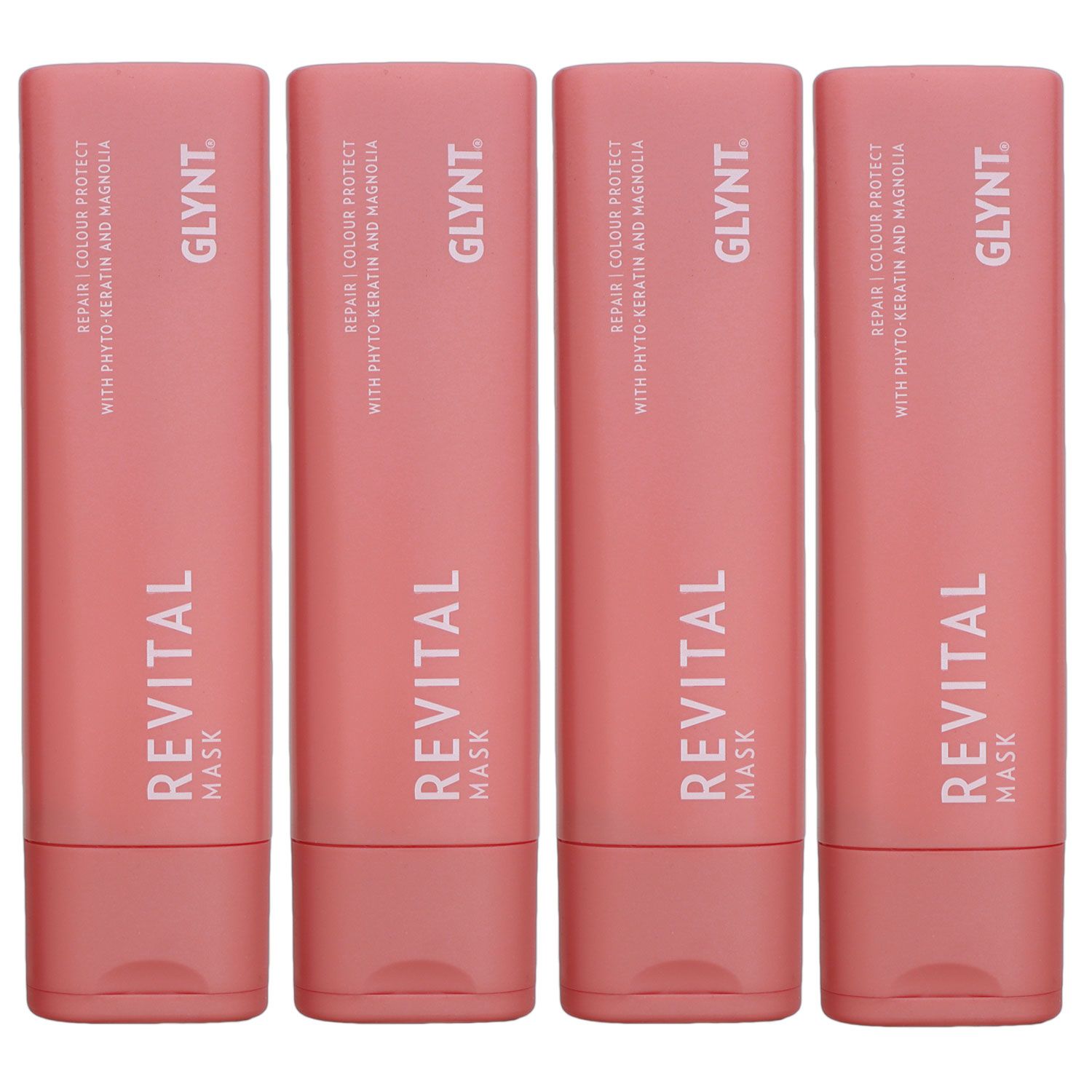 GLYNT Revital 4 x 200 ml Mask Haarpflegemaske f�r coloriertes Haar Set