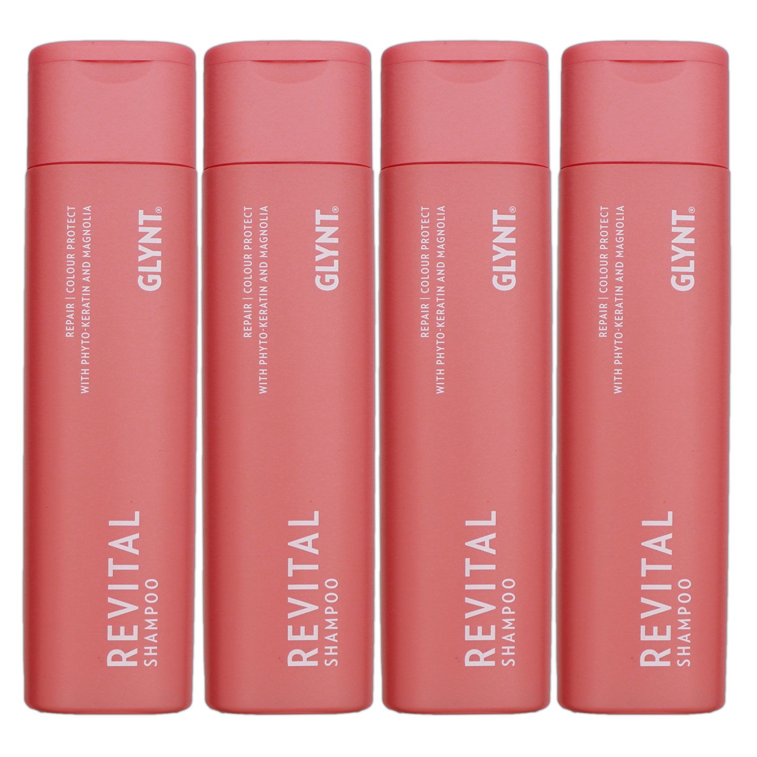 GLYNT Revital 4 x 250 ml Shampoo f�r coloriertes Haar Set
