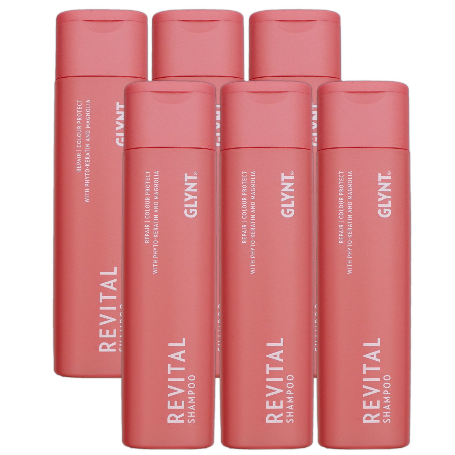 GLYNT Revital 6 x 250 ml Shampoo f�r coloriertes Haar Set