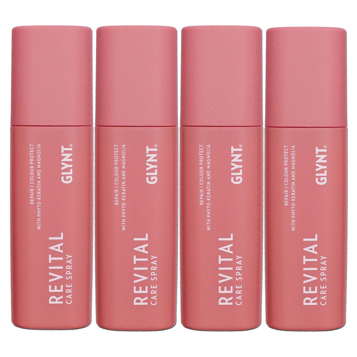 GLYNT Revital Carespray 4 x 150 ml Leave in Conditioner Sp�lung Glanzmilk Set