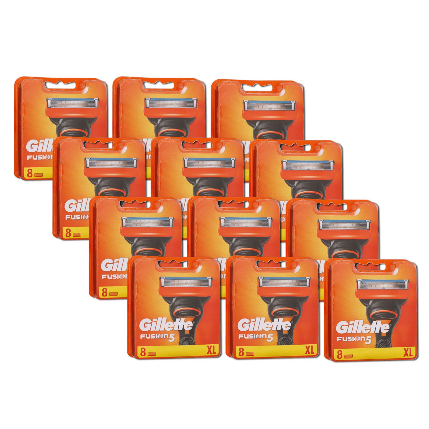 Gillette Fusion5 Rasierklingen 12 x 8 St�ck Klingen XL Set