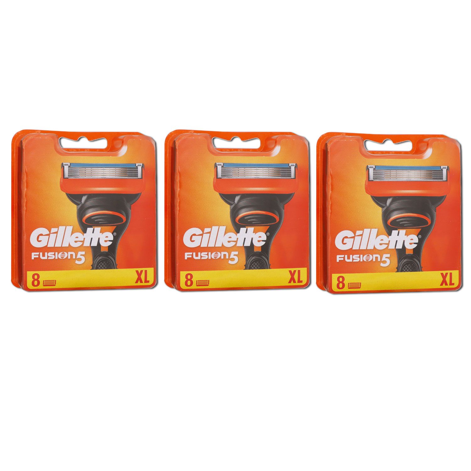 Gillette Fusion5 Rasierklingen 3 x 8 St�ck Klingen XL Set