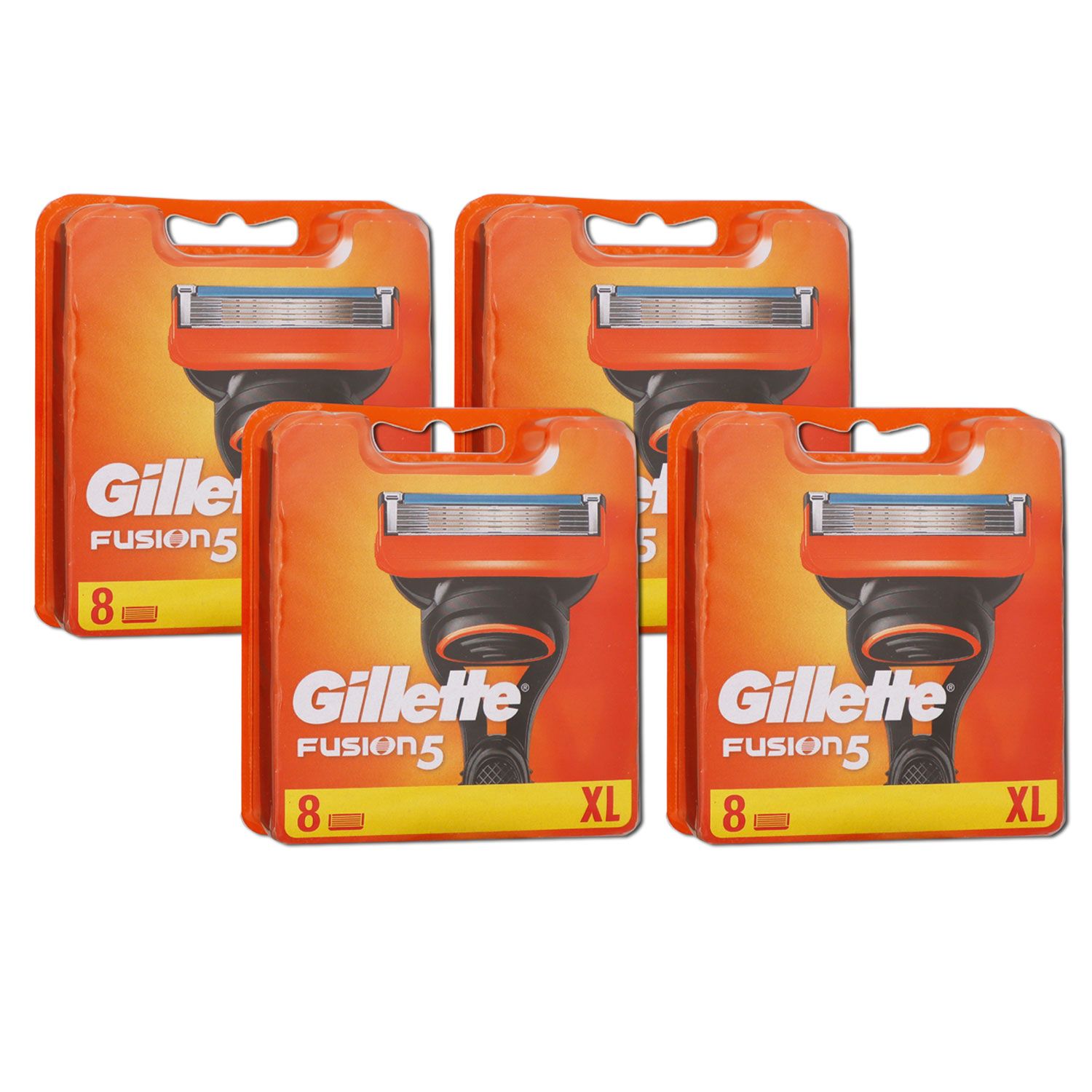 Gillette Fusion5 Rasierklingen 4 x 8 St�ck Klingen XL Set