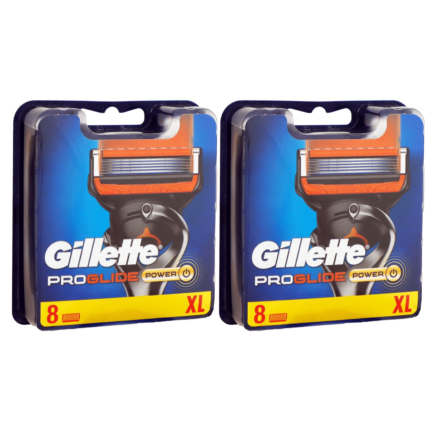 Gillette Pro Glide Power 2 x 8 St�ck Rasierklingen XL Set