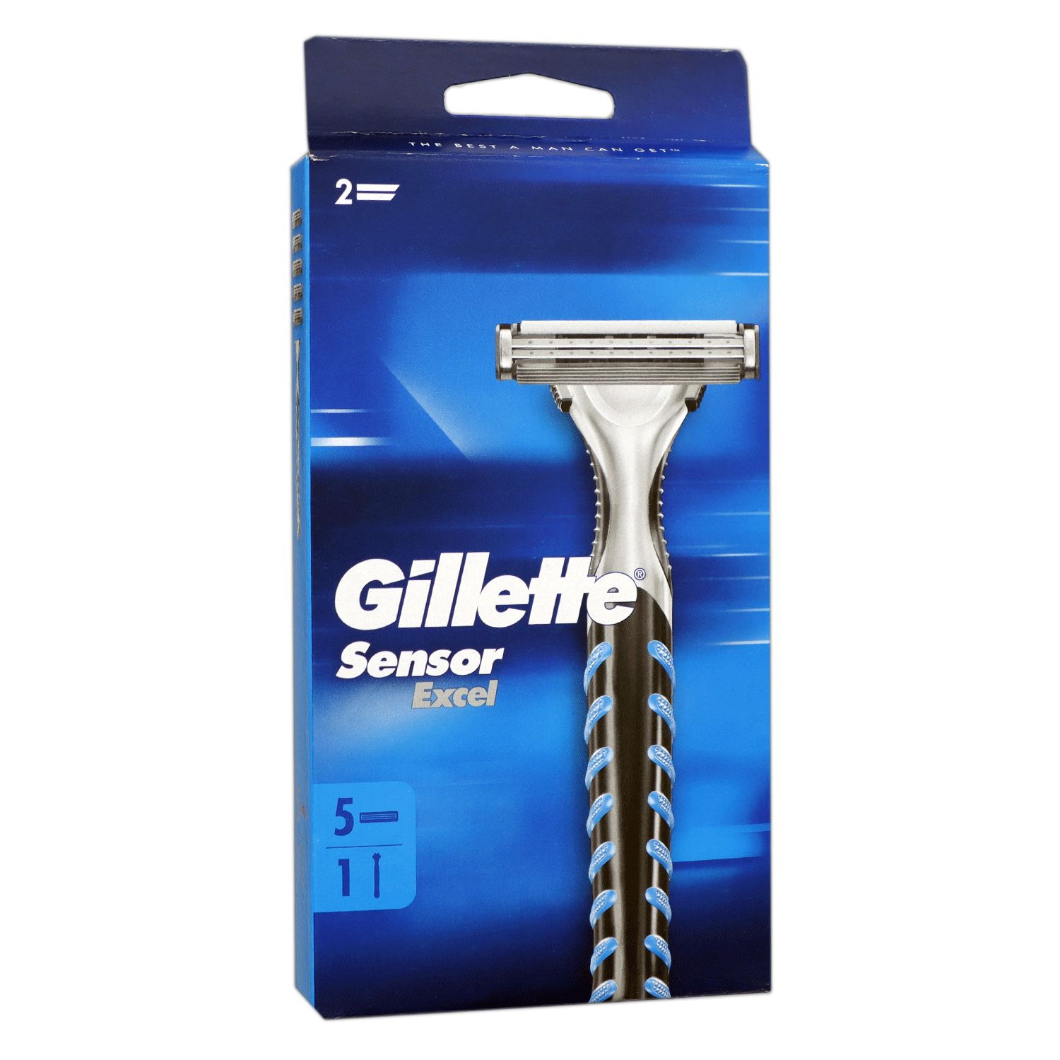 Gillette Sensor Exel Rasierer mit 5 Klingen