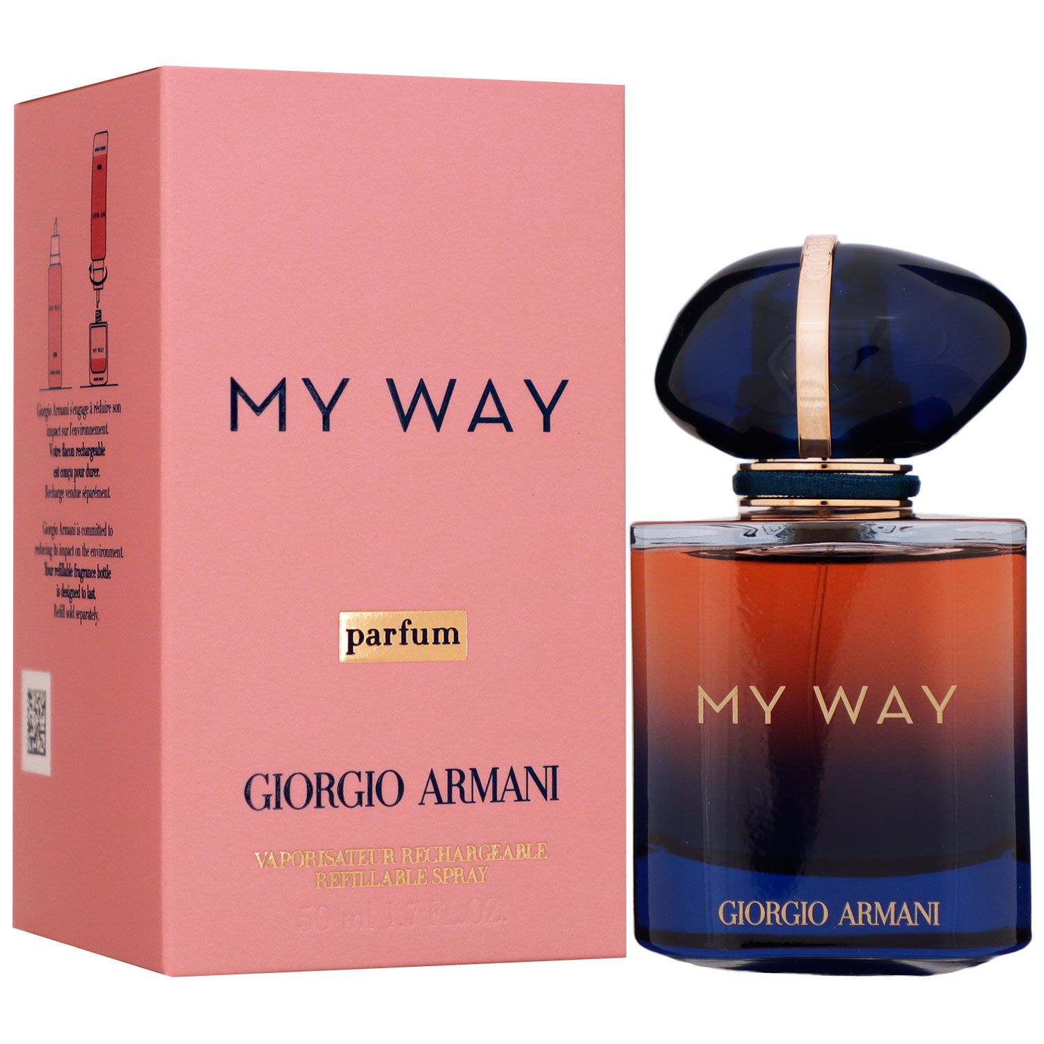 Giorgio Armani My Way Parfum 50 Ml EDP Refillable Rechargeable Giorgio Armani My Way Parfum 50 Ml EDP Refillable Rechargeable
