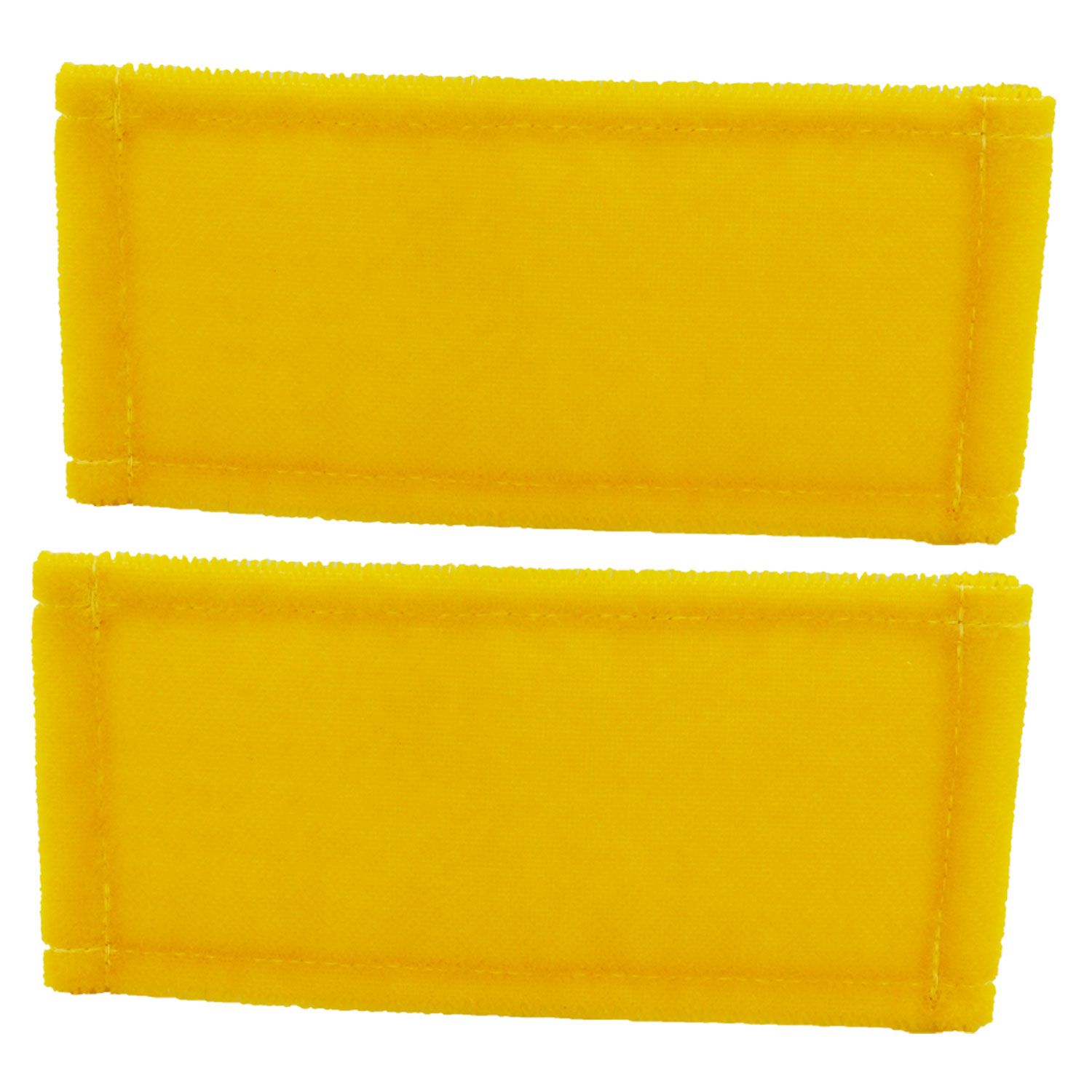 Glit Polyhandpad 2 x Pad 250 x 120 mm gelbe Borsten mit Vliesr�cken rechteckig Set