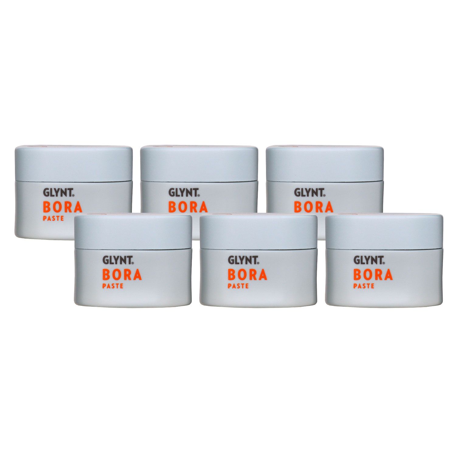 Glynt Bora Paste 6 x 75 ml Stylingpaste f�r texturierte Looks sanfter Halt Set