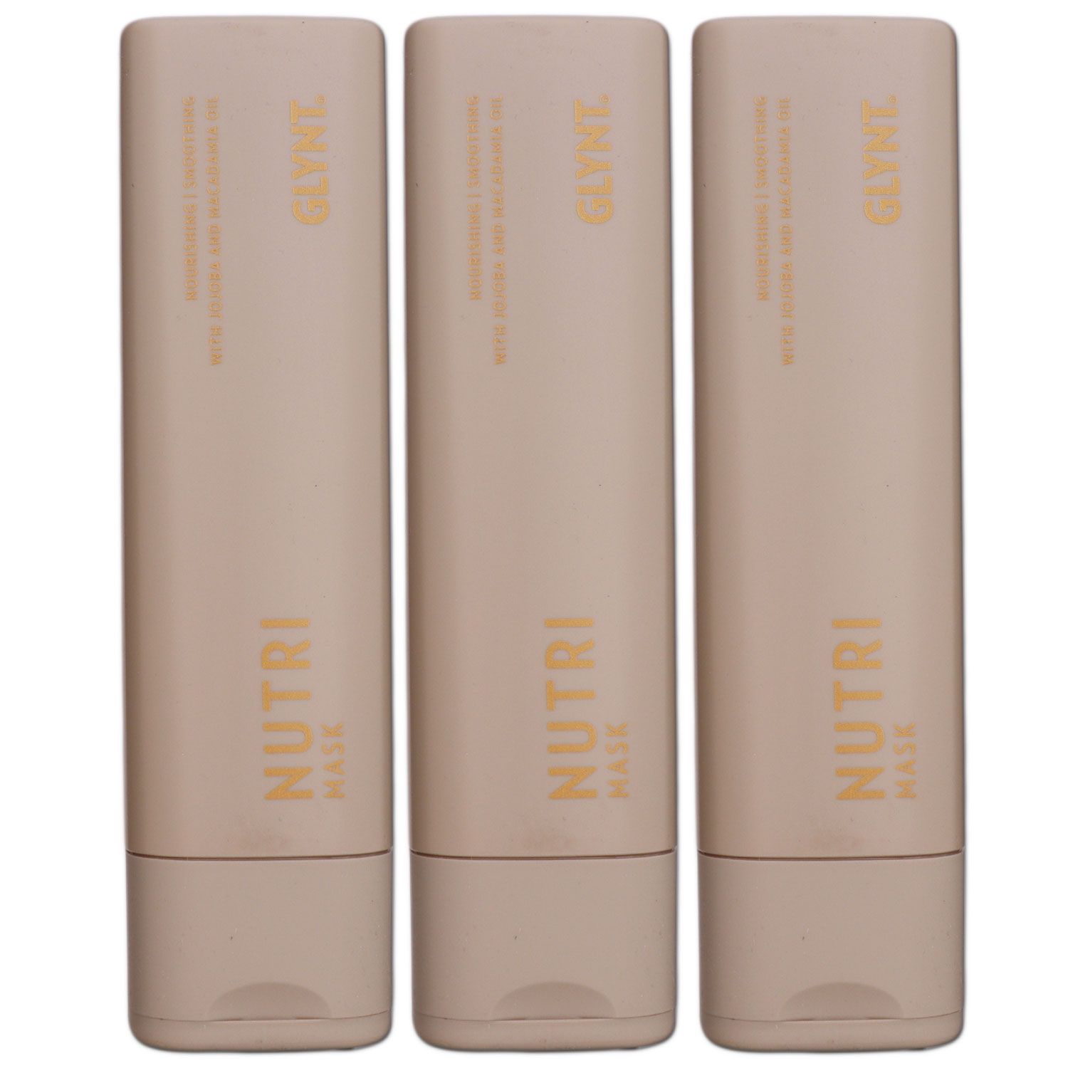 Glynt Nutri Mask 3 x 200 ml Haarmaske f�r trockenes Haar Haarkur Set