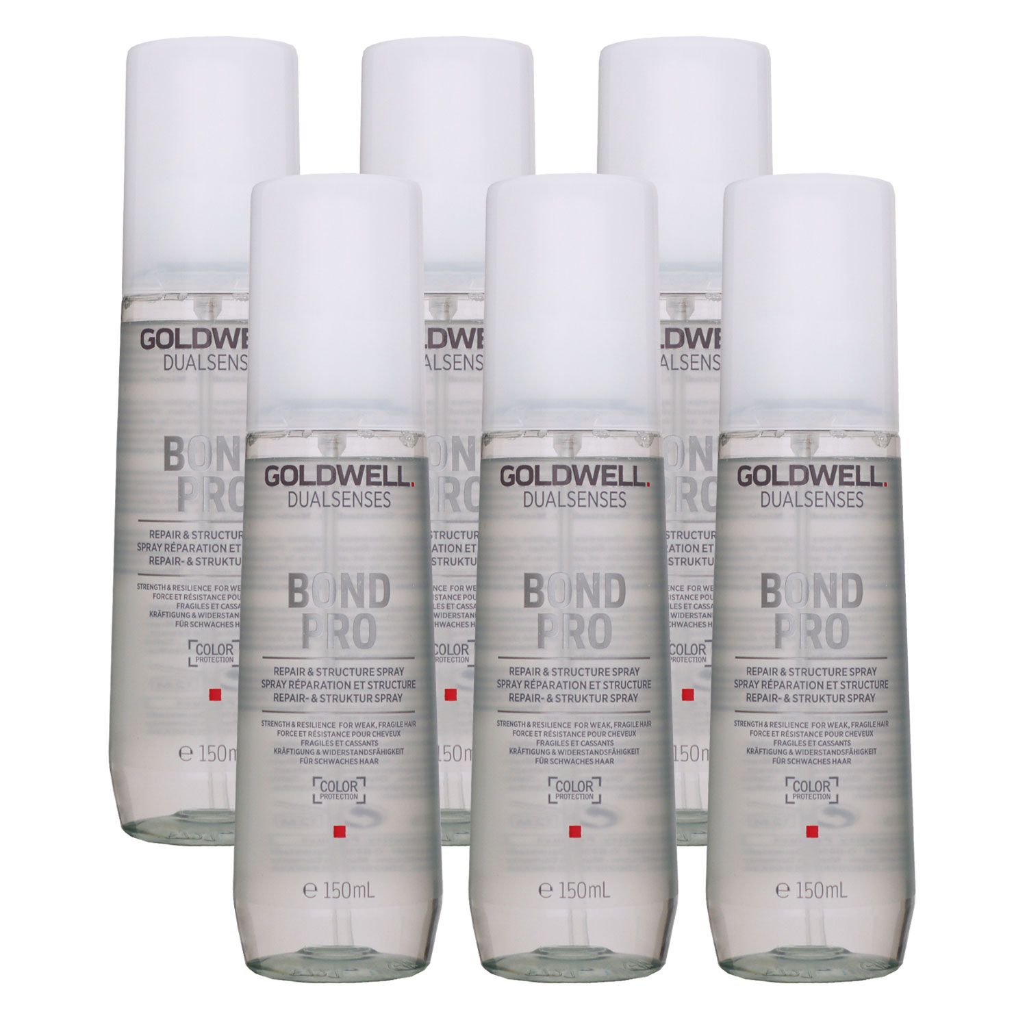 Goldwell Bond Pro 6 x 150 ml Repair & Structure Spray Leave In Pflege Spray Set