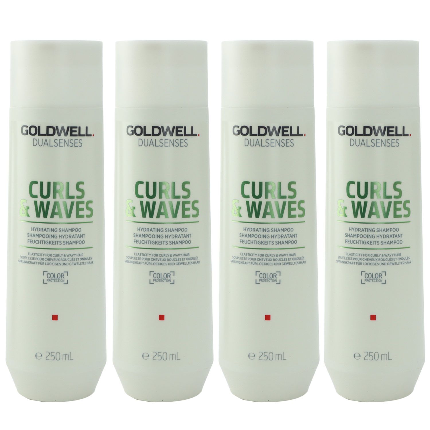 Goldwell Dualsenses Curls & Waves Hydrating 4 x 250 ml Shampoo f�r lockiges Haar Set