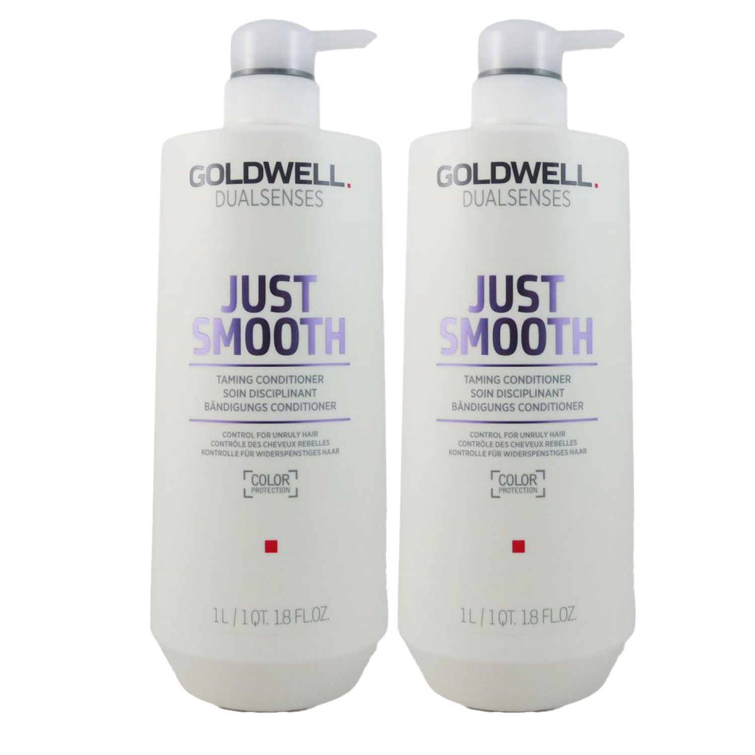 Goldwell Dualsenses Just Smooth 2 x 1000 ml Conditioner f�r widerspenstiges Haar Set