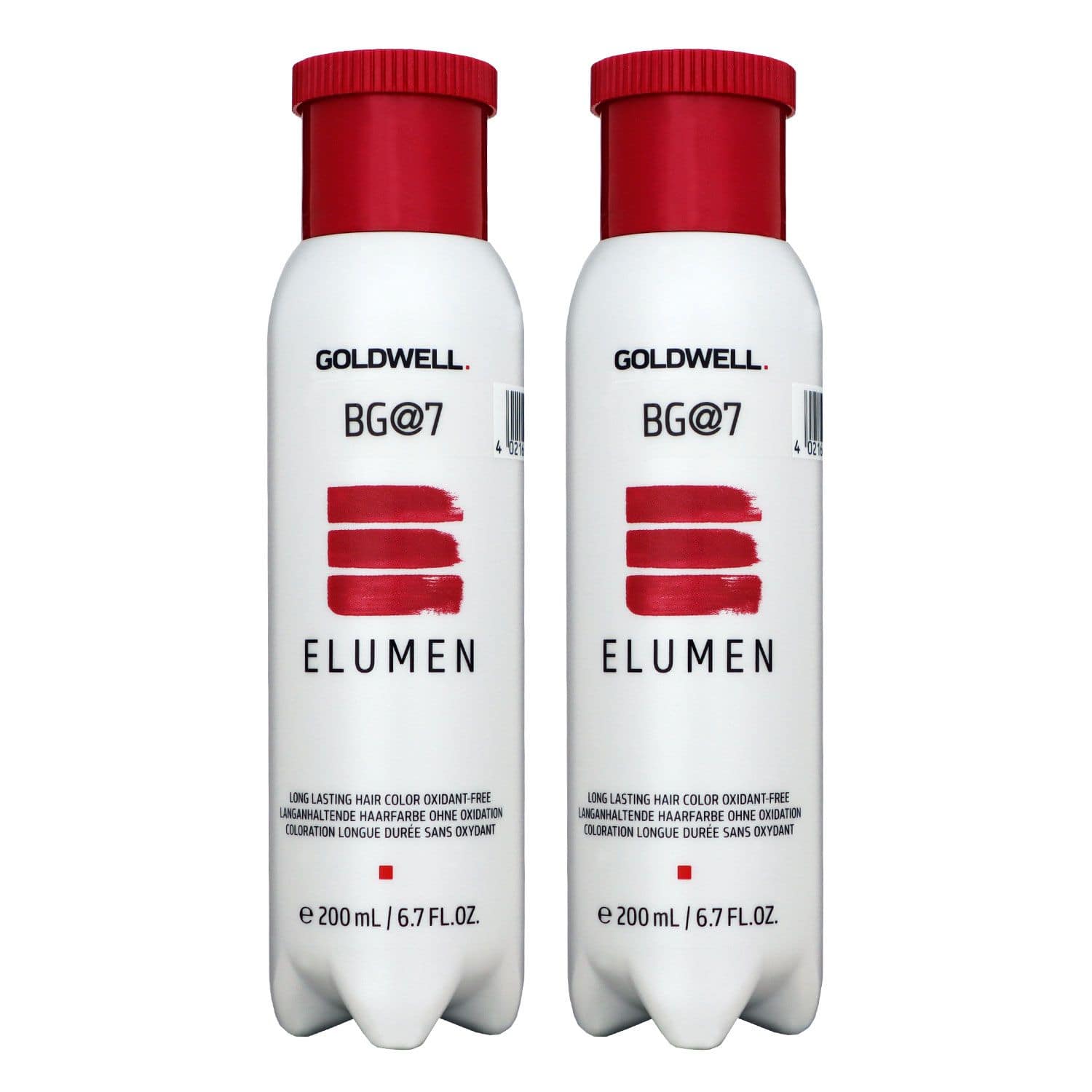 Goldwell Elumen 2 x 200 ml BG@7 Haarfarbe permanente farbintensive Farbe Set