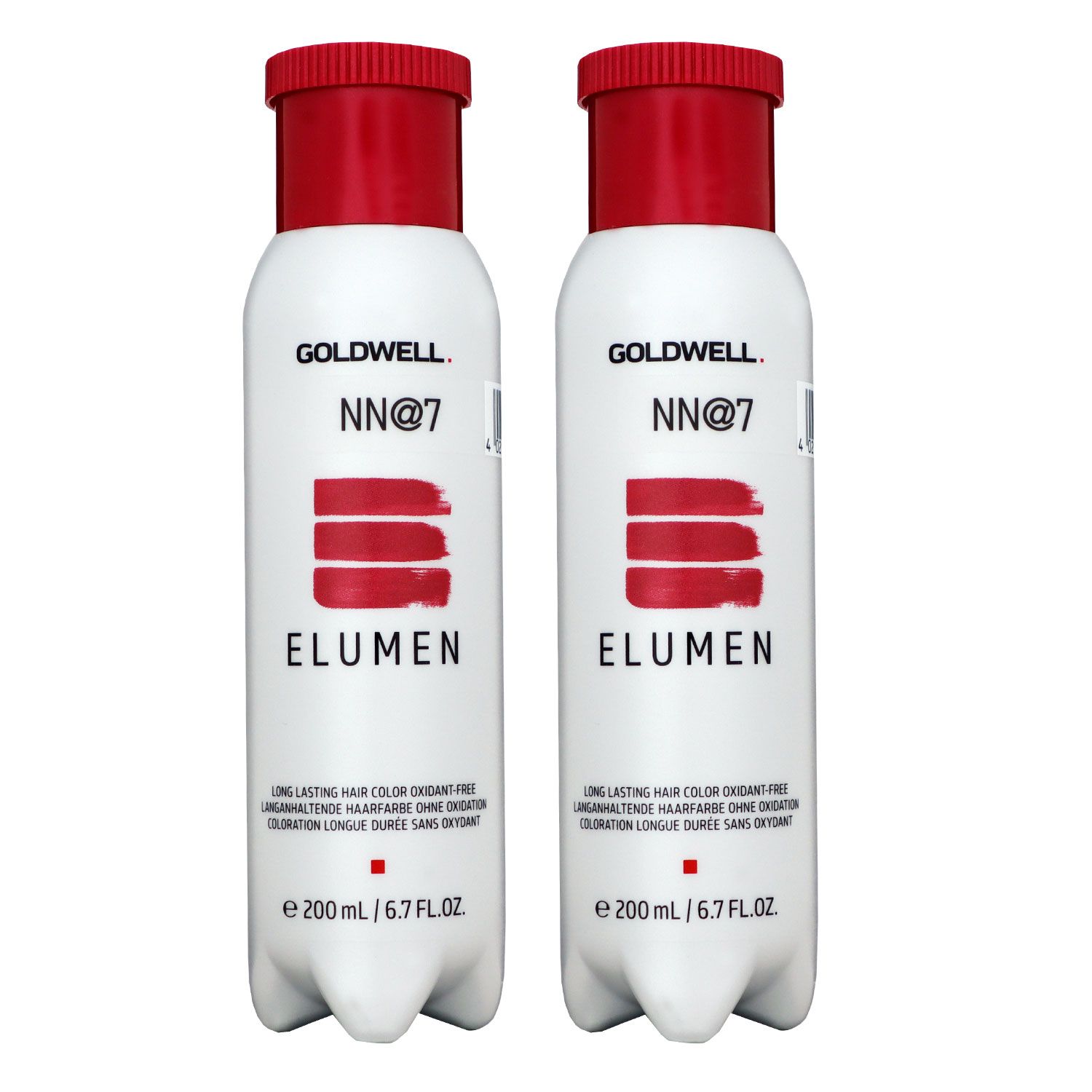 Goldwell Elumen 2 x 200 ml NN@7 Haarfarbe permanente farbintensive Farbe Set