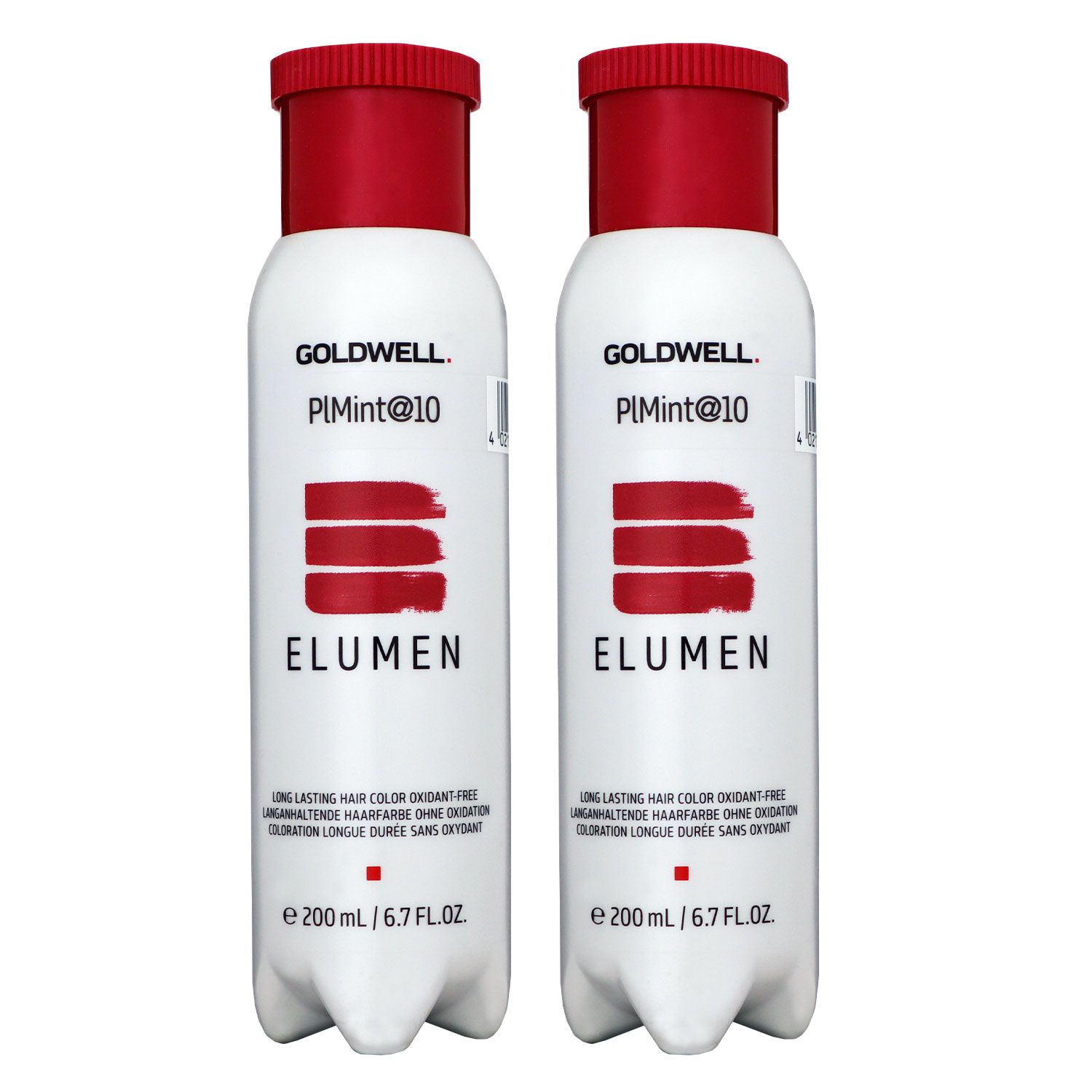 Goldwell Elumen 2 x 200 ml PlMint@10 Haarfarbe permanente farbintensive Farbe Set