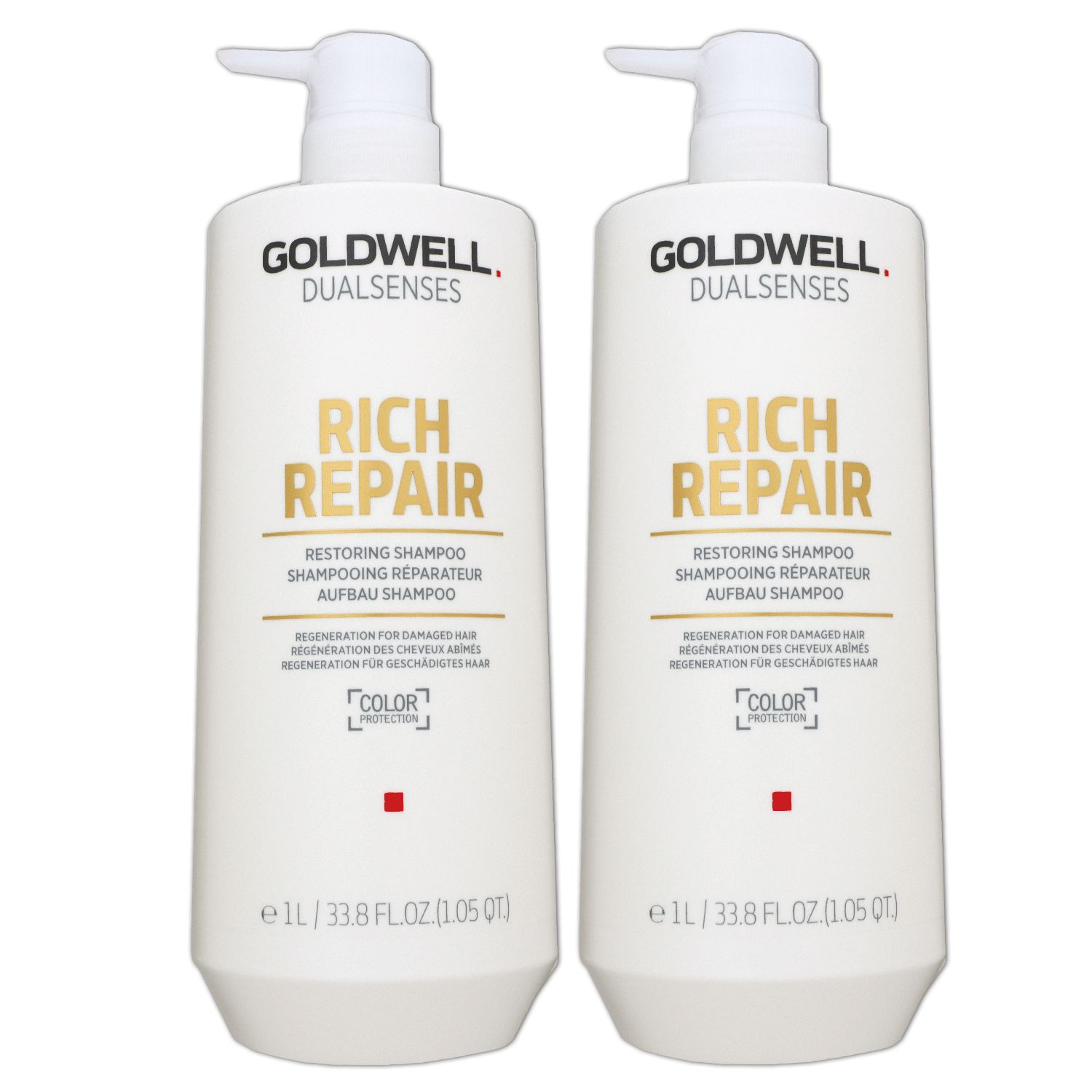 Goldwell Rich Repair 2 x 1000 ml Shampoo f�r strapaziertes Haar Set