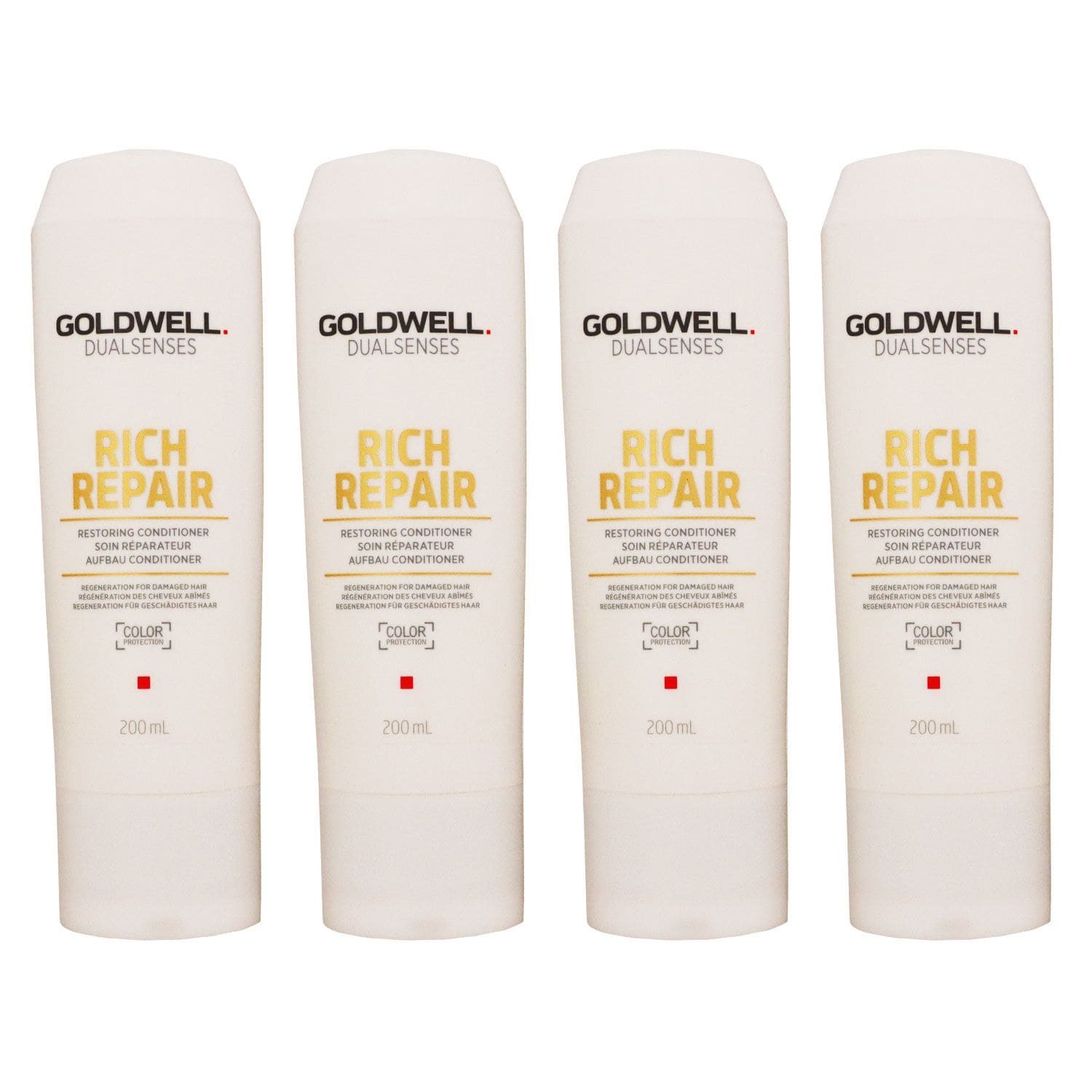 Goldwell Rich Repair 4 x 200 ml Aufbau Conditioner Set