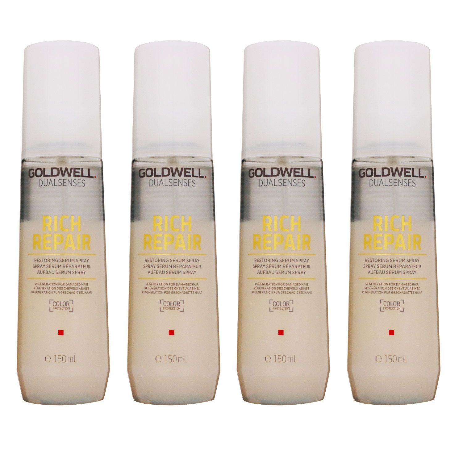 Goldwell Rich Repair Restoring 4 x 150 ml Serum Spray Leave In Set