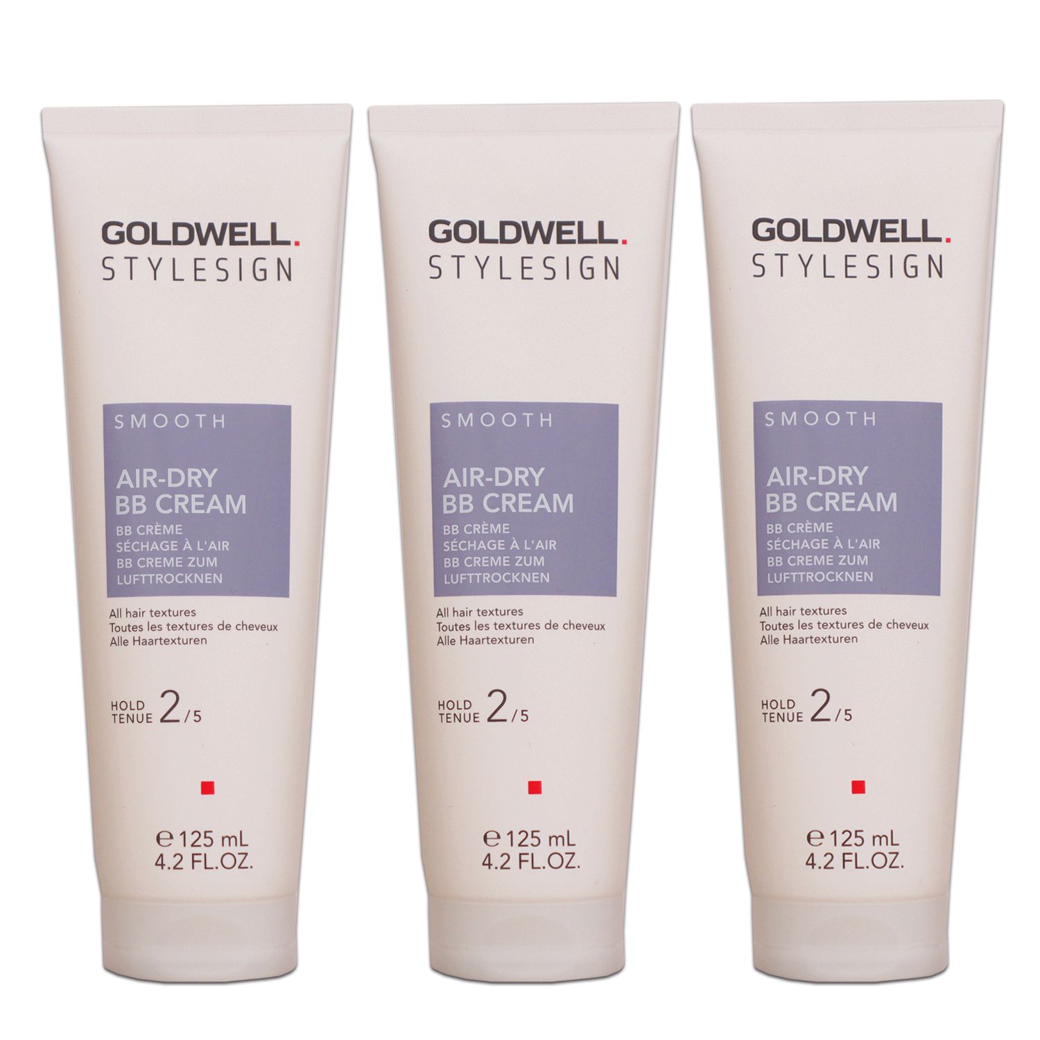 Goldwell Stylesign Smooth Air Dry 3 x 125 ml BB Cream leichter halt Set