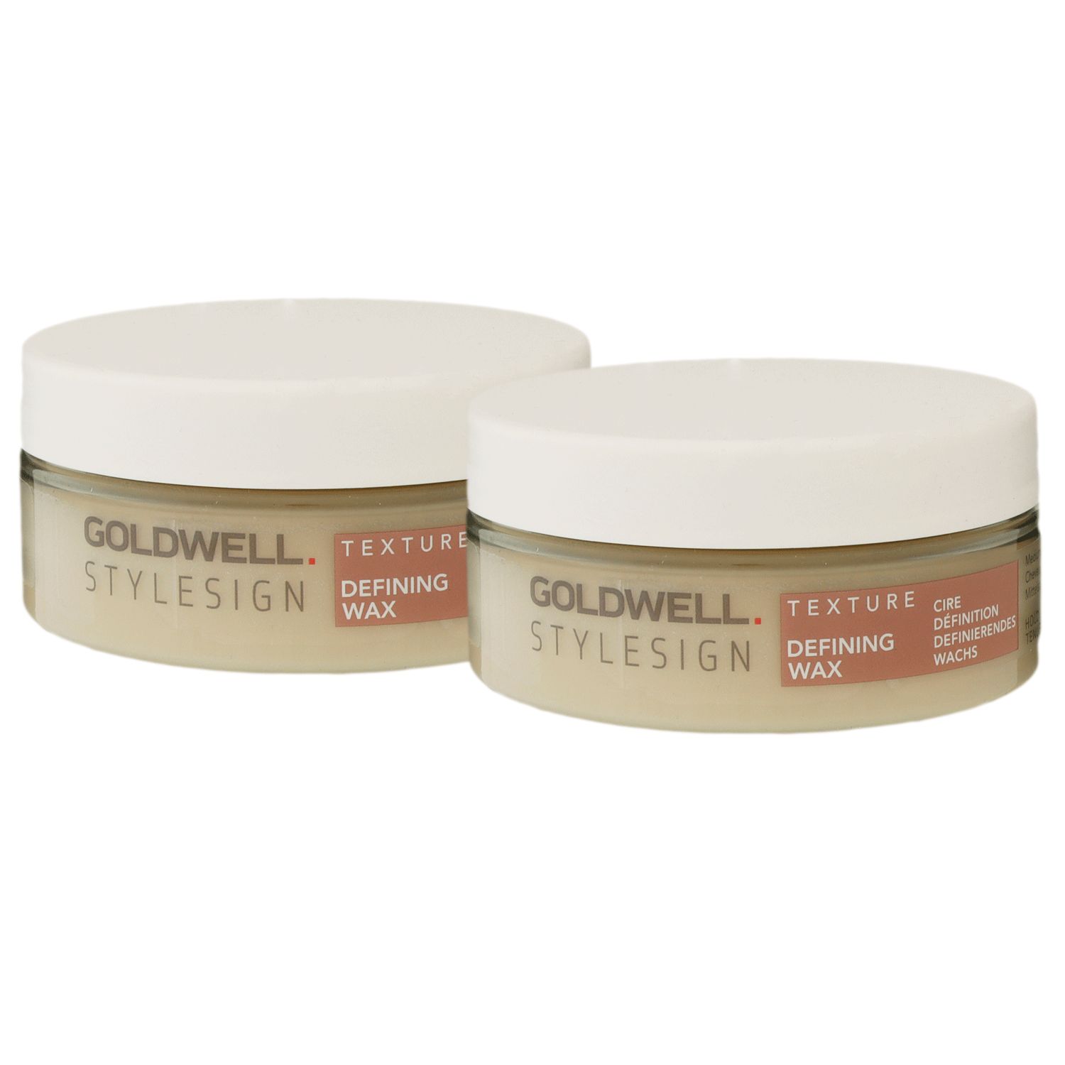 Goldwell Texture Defining Wax 2 x 75 ml mittlerer Halt Set