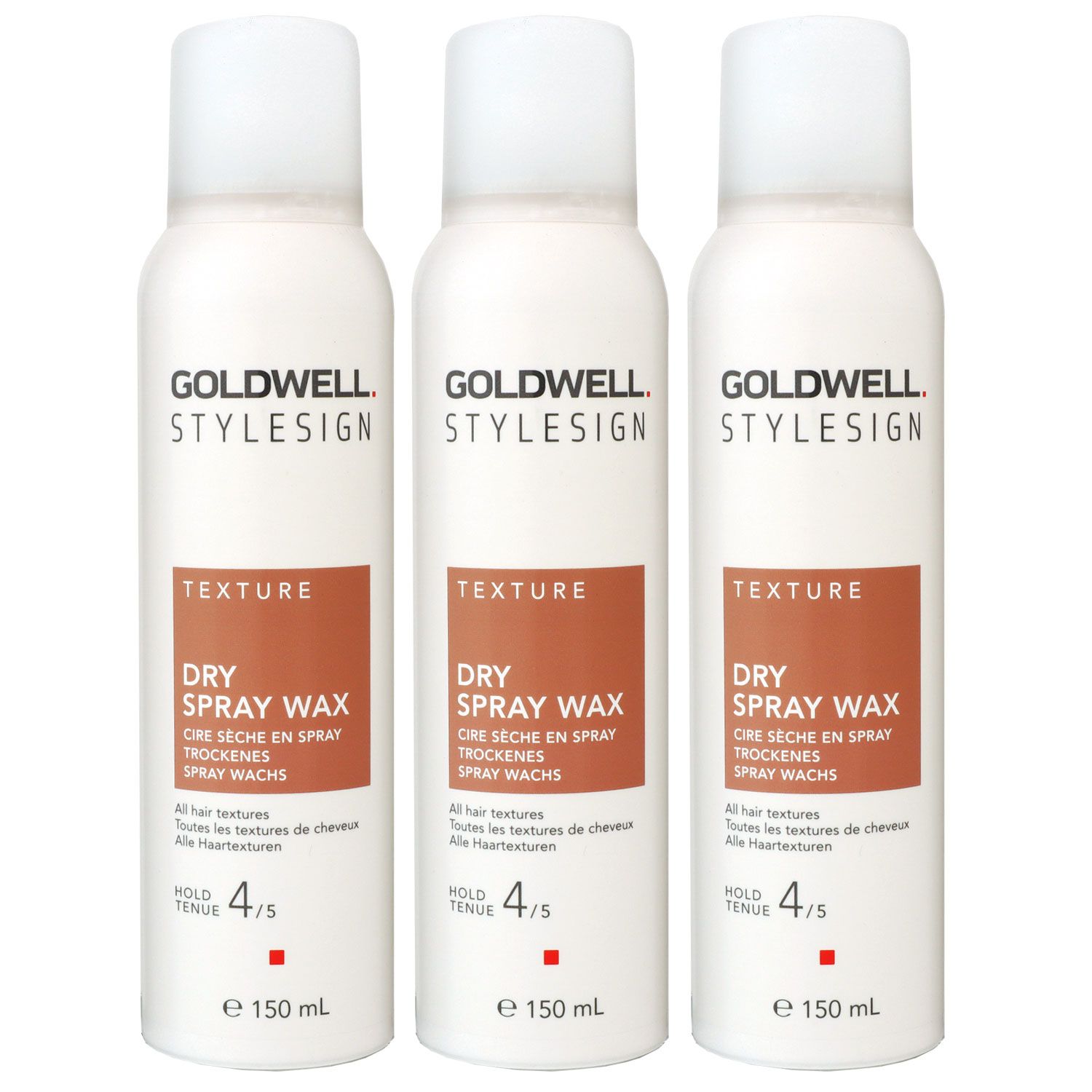 Goldwell Texture Dry Spray Wax 3 x 150 ml flexibler Halt Set