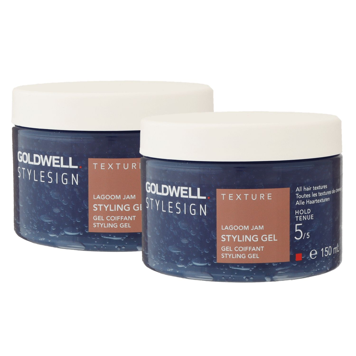 Goldwell Texture Lagoom Jam 2 x 150 ml Haargel ultra starker Halt und Glanz Set