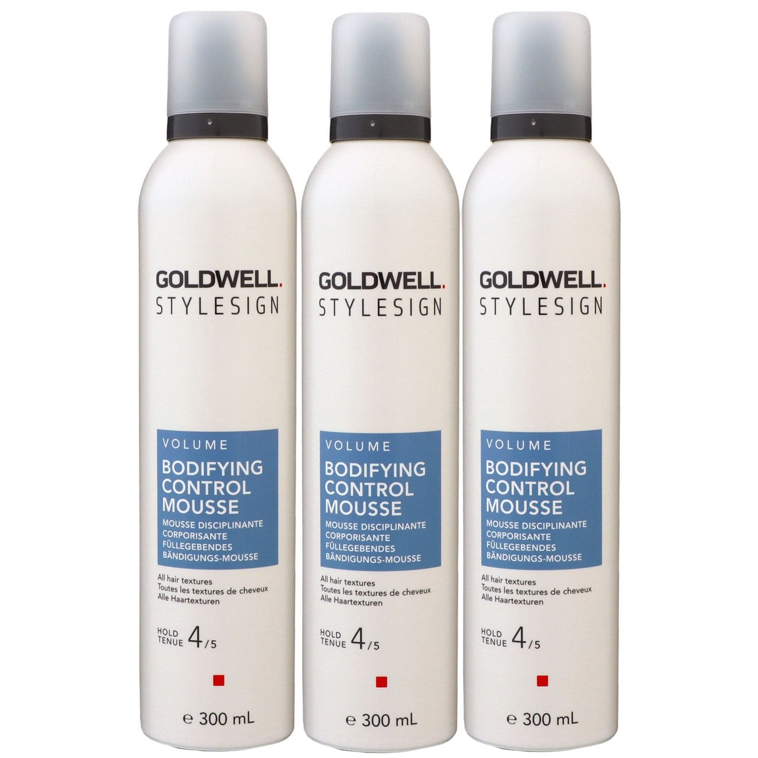 Goldwell Volume Bodifying Control Mousse 3 x 300 ml Haarschaum Set