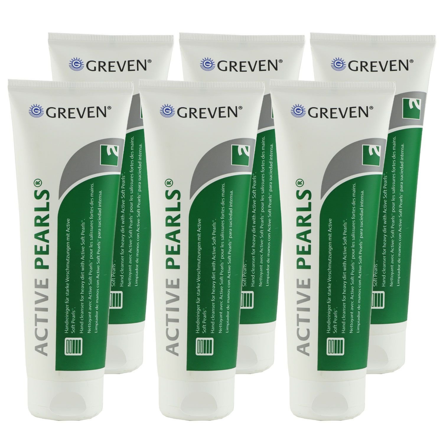 Greven Active Pearls 6 x 250 ml Handreiniger f�r starke Verschmutzung