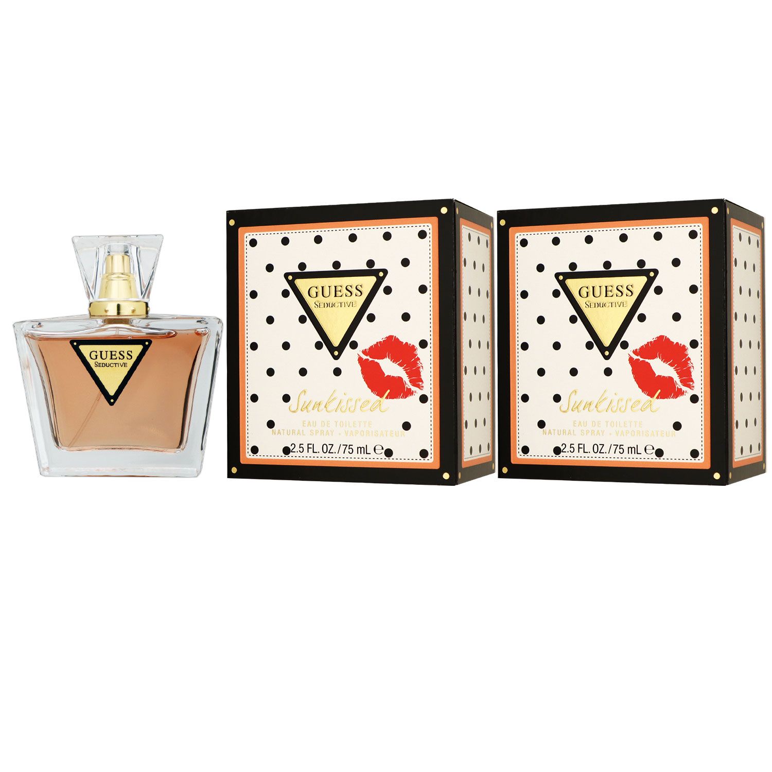 Guess Seductive Sunkissed 2 x 75 ml Eau de Toilette EDT Set Damenduft