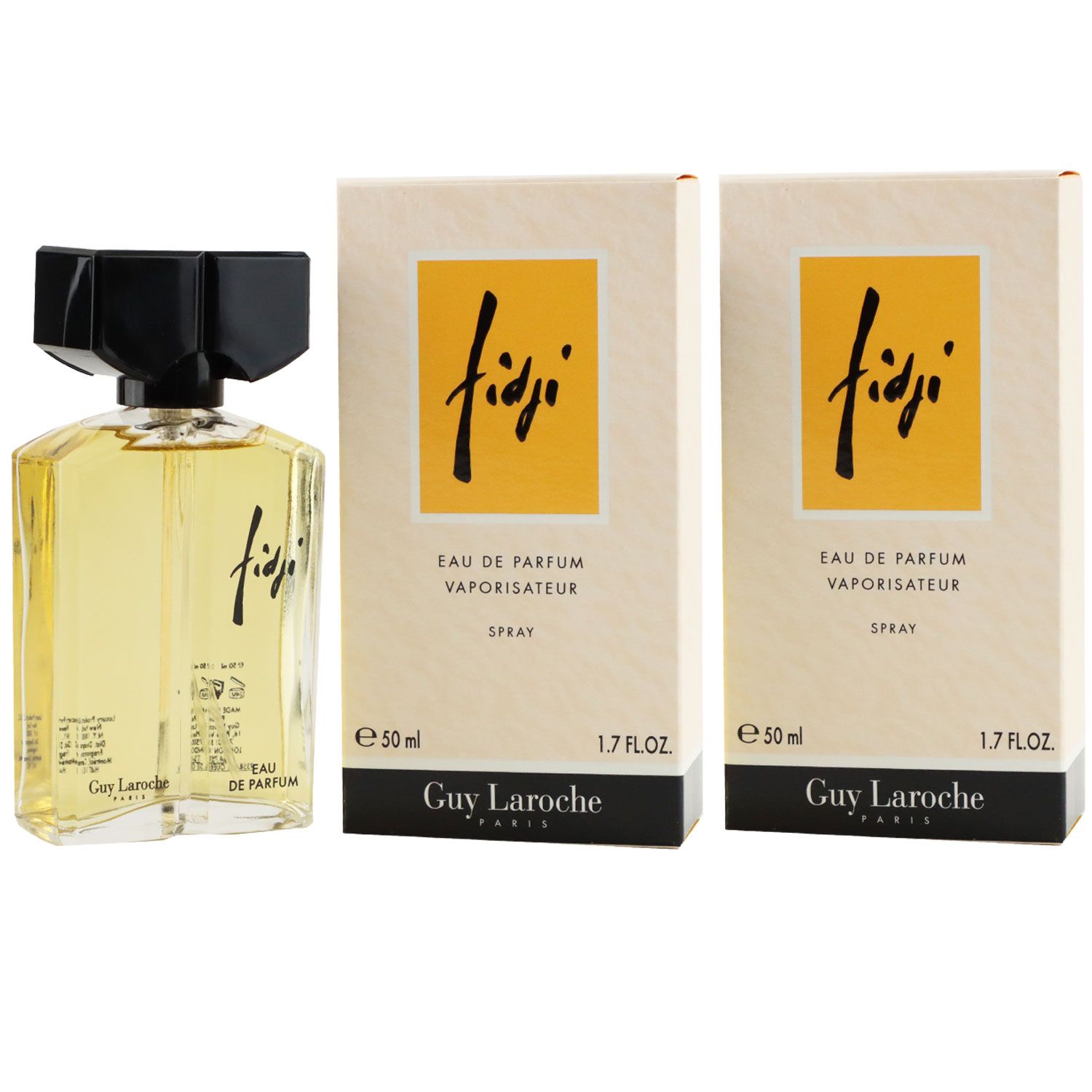 Guy Laroche Fidji 2 x 50 ml Eau de Parfum EDP Set Damenparfum Damenduft