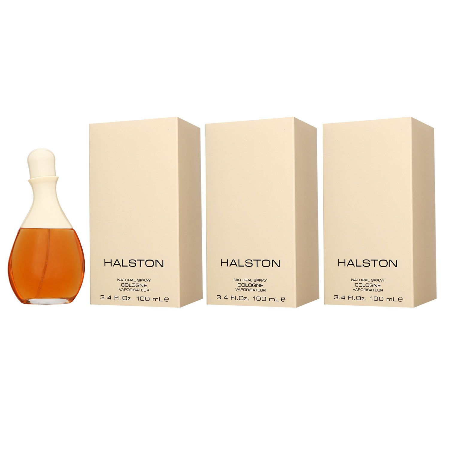 Halston Classic Woman 3 x 100 ml Eau de Cologne EDC Set Damenduft
