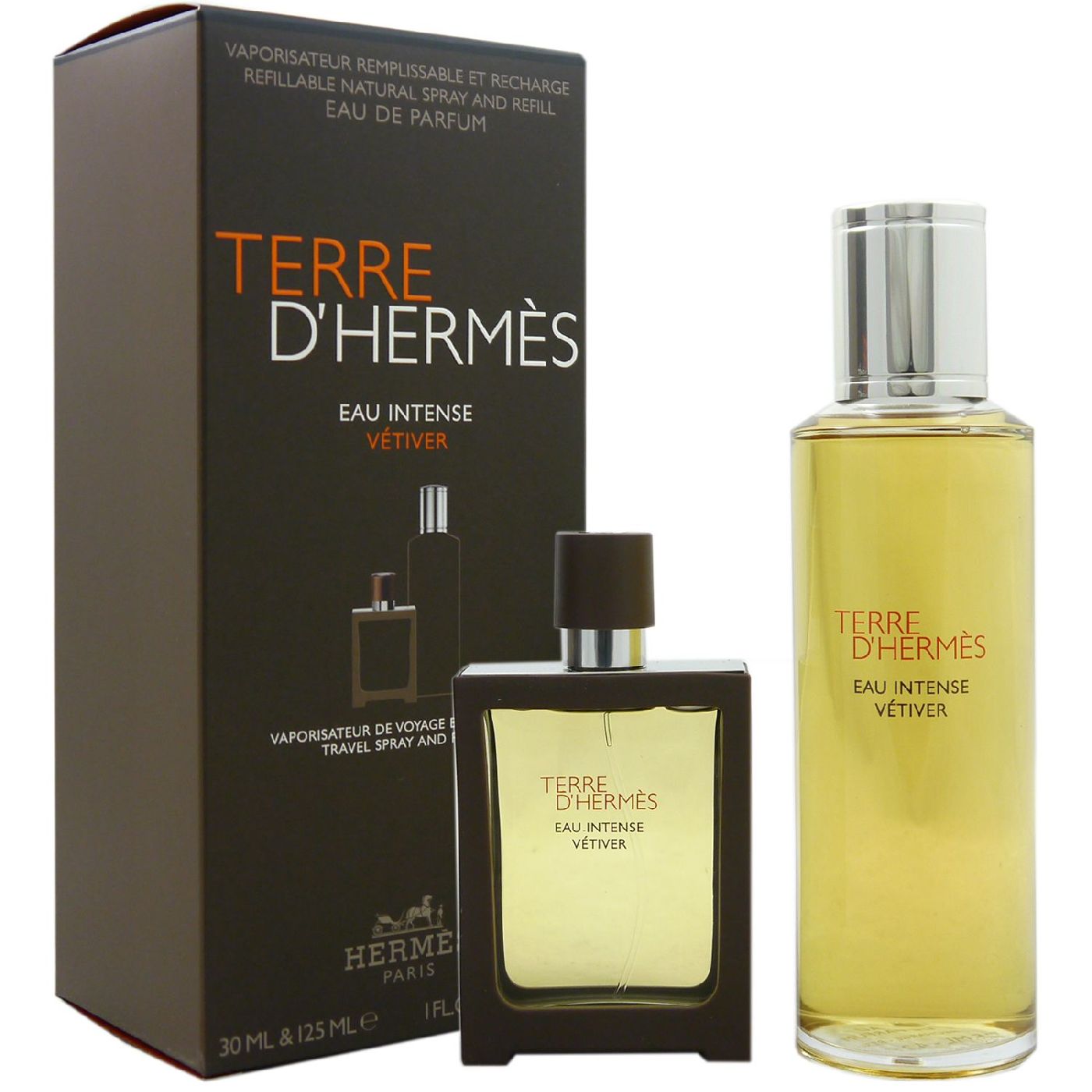 Hermes Terre D Hermes Eau Intense Vetiver Set 30ml Edp And 125ml Edp Refill Bei Riemax 1945