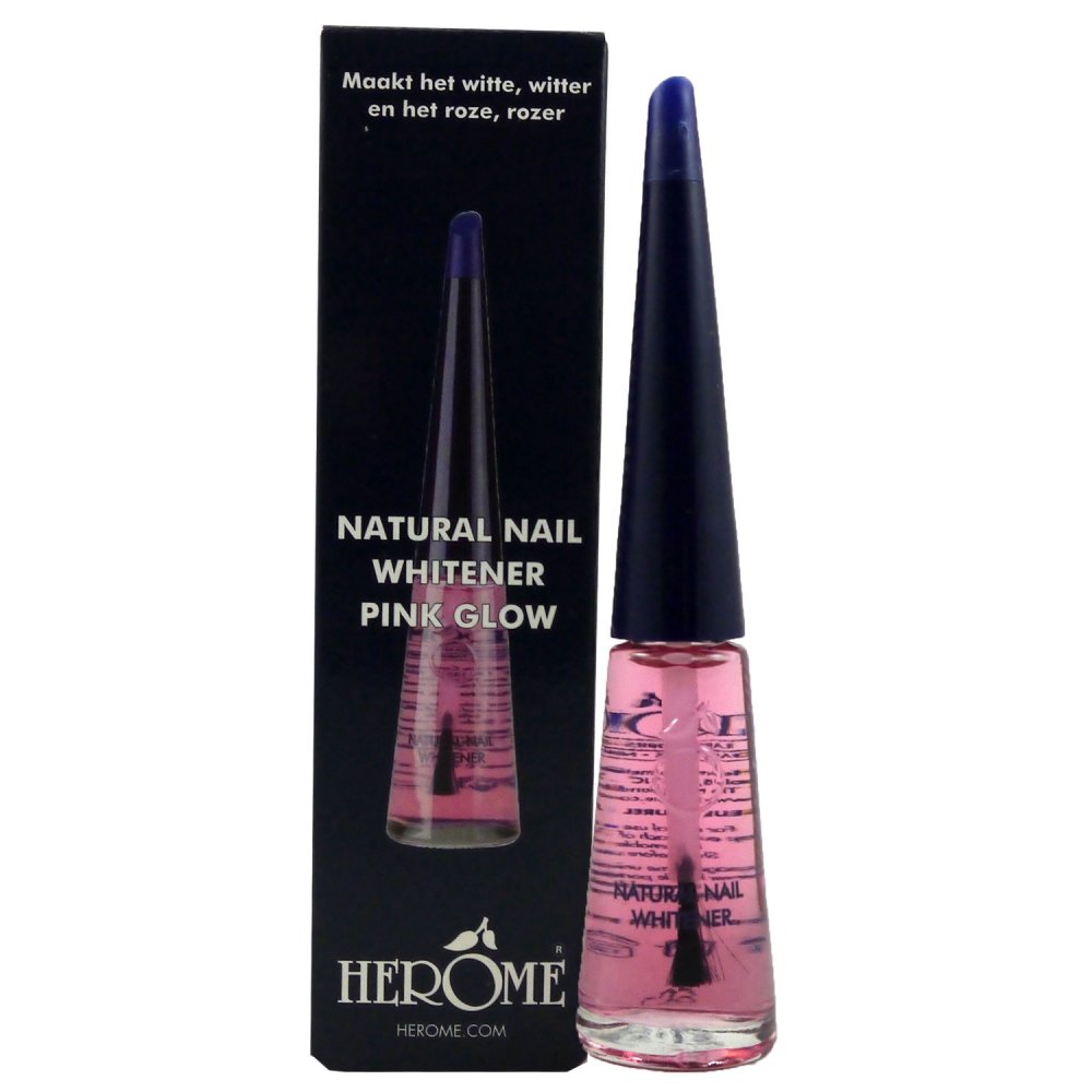Herome Natural Nail Whitener Pink Glow 10 ml Nagelaufheller Natur bei