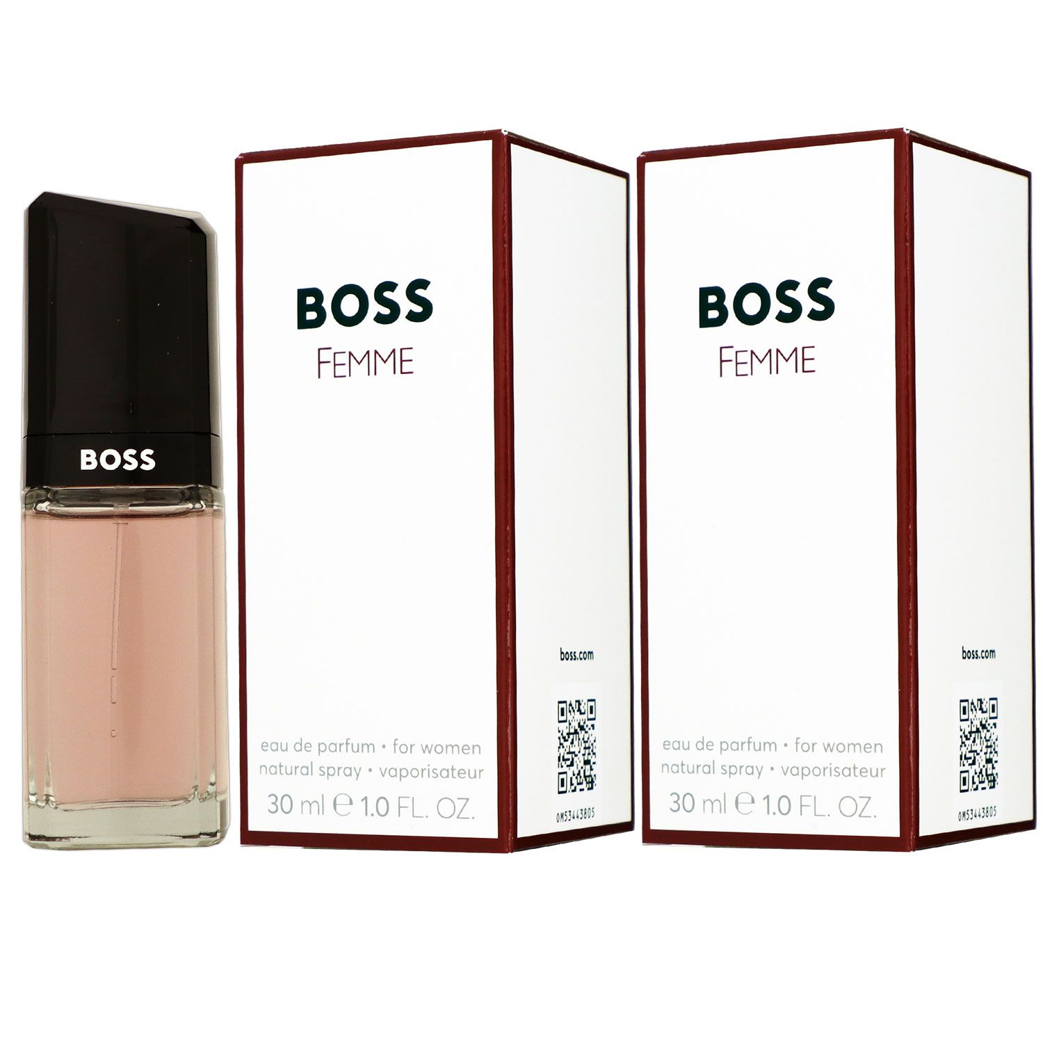 Hugo Boss Boss Femme 2 x 30 ml Eau de Parfum EDP Set Damenparfum neues Design