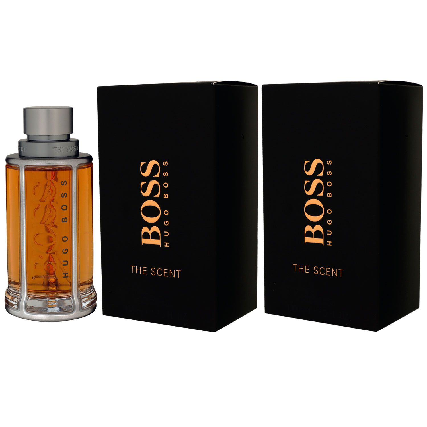 Hugo Boss Boss The Scent 2 x 100 ml Aftershave Lotion After Shave AS Set