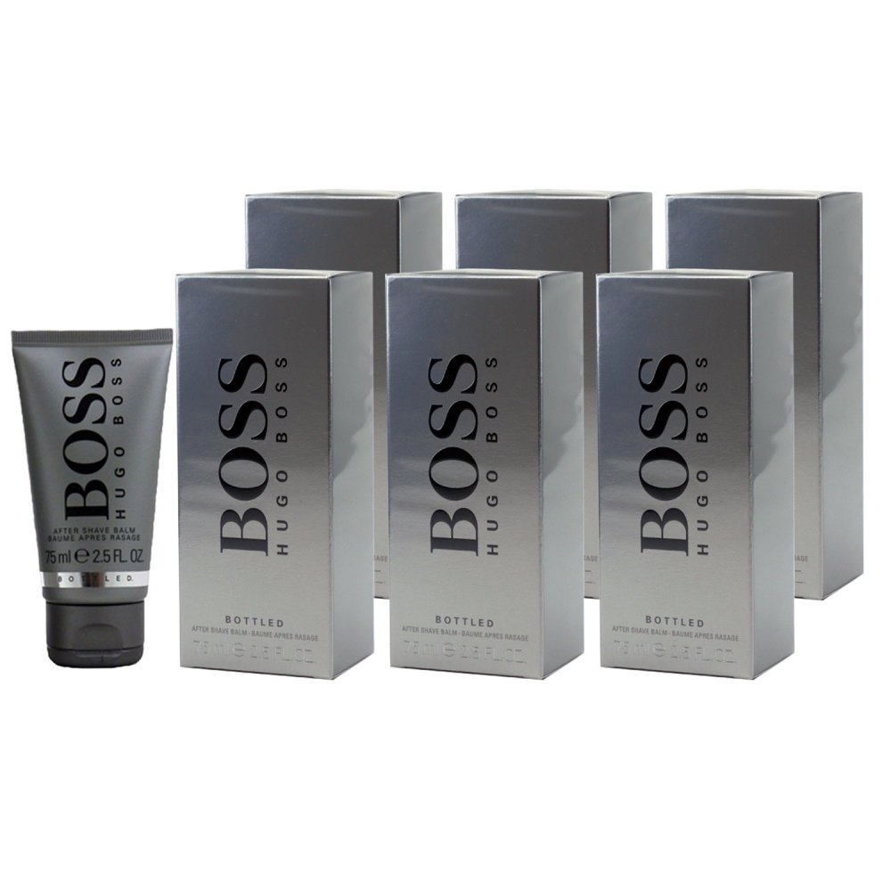 Hugo Boss No.6 6 x 75 ml Aftershave Balm ASB Set bei Riemax