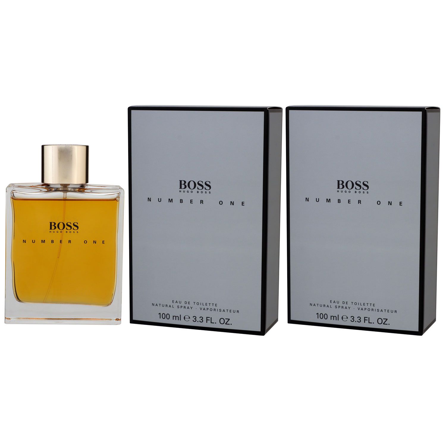 Hugo Boss Number One No 1 2 x 100 ml Eau de Toilette EDT Set Herren Duft