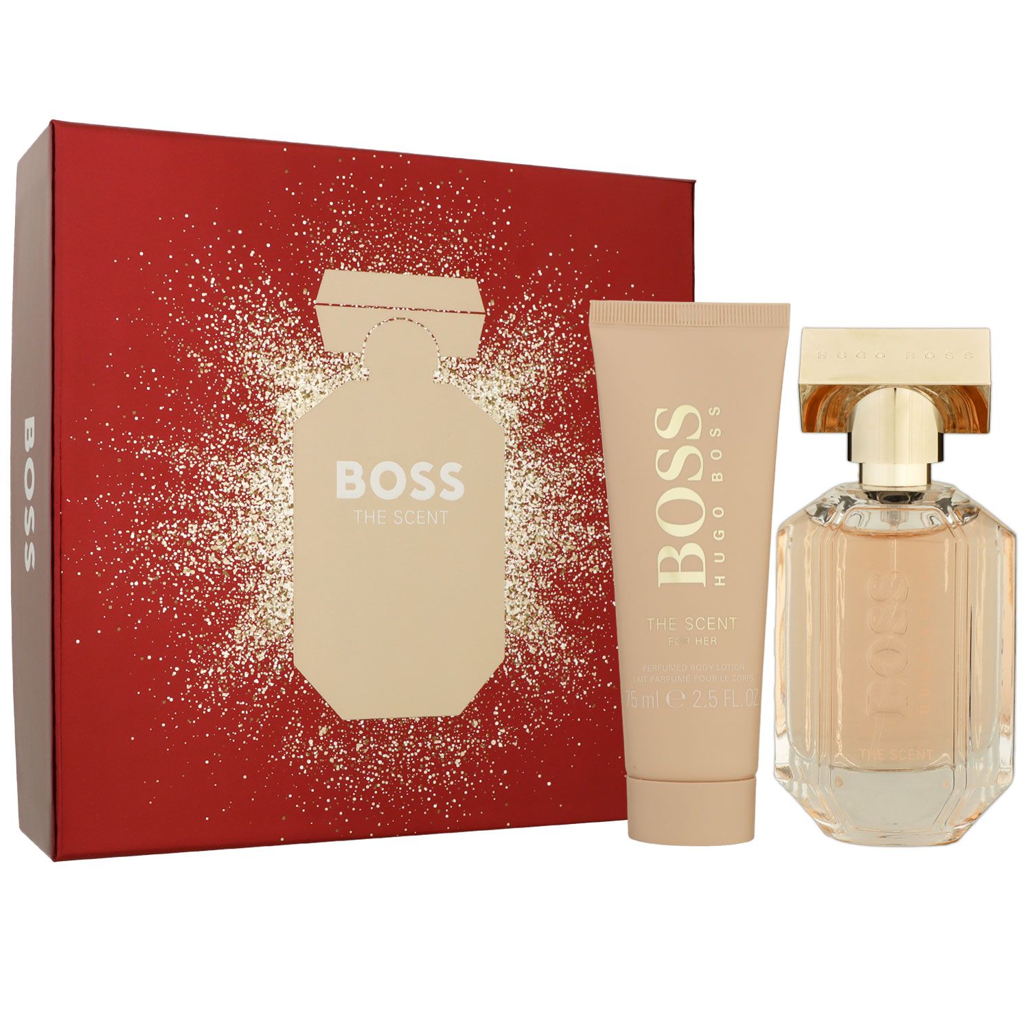Hugo Boss The Scent for Her Set 50 ml Eau de Parfum EDP & 75 ml Bodylotion BL