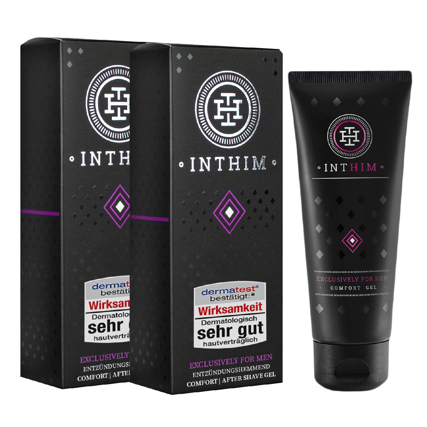 IntHim Comfort After Shave Gel f�r M�nner 2 x 100 ml aus Die H�hle der L�wen Set