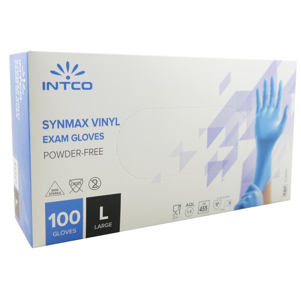 Intco Synmax Einmalhandschuhe 100x Einweghandschuhe puderfrei - diverse Gr��en