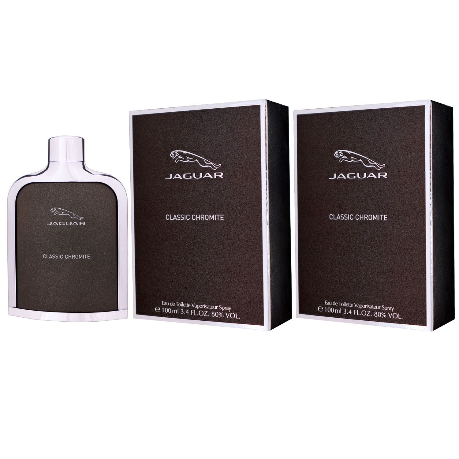 Jaguar Classic Chromite 2 x 100 ml Eau de Toilette EDT Set Herrenduft