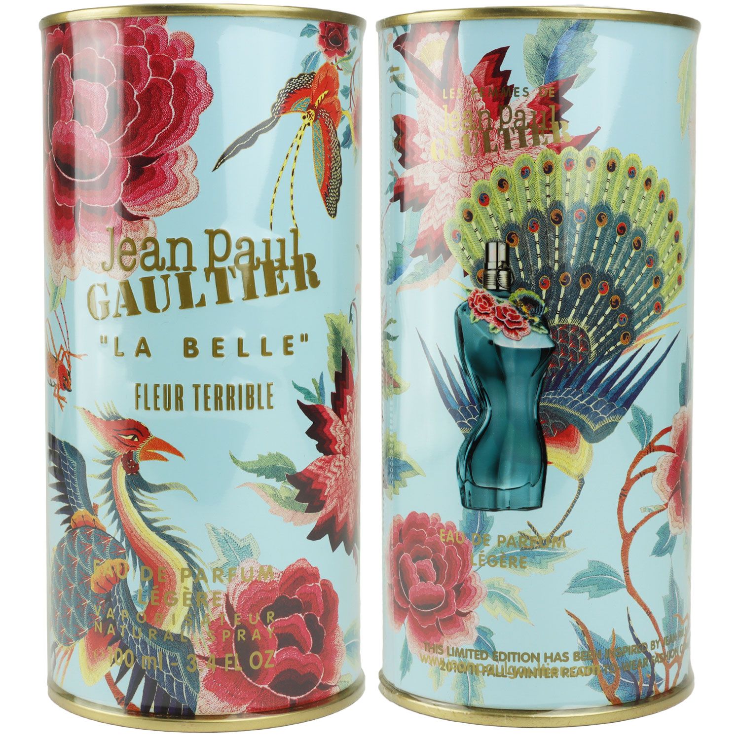 Jean Paul Gaultier La Belle Fleur Terrible 100 Ml Eau De Toilette EDT ...