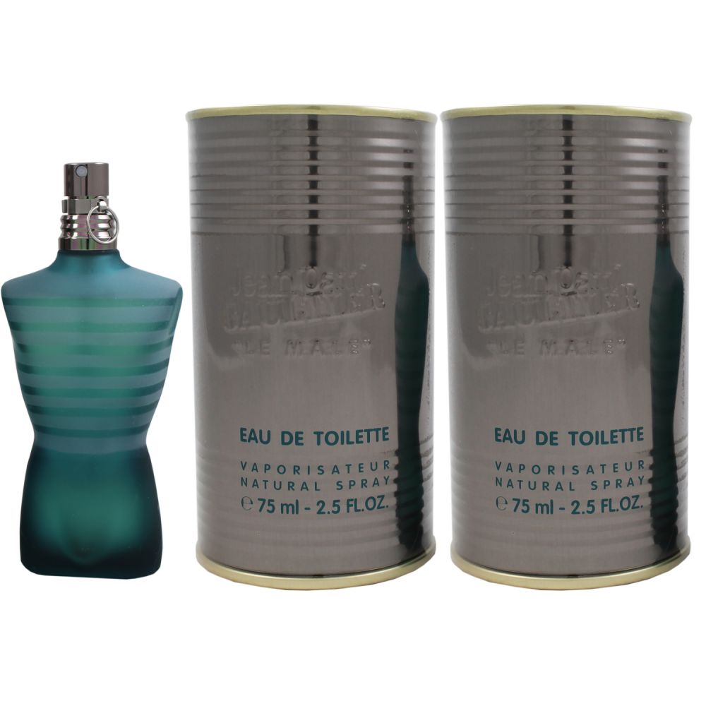 Jean Paul Gaultier Le Male 2 x 75 ml Eau de Toilette EDT Set Herrenduft