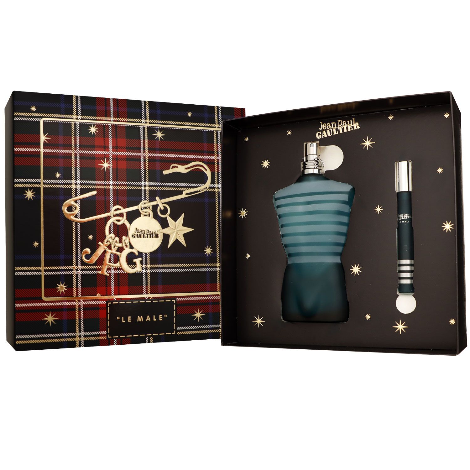 Jean Paul Gaultier Le Male Set 200 ml EDT & 10 ml EDT Travel Spray