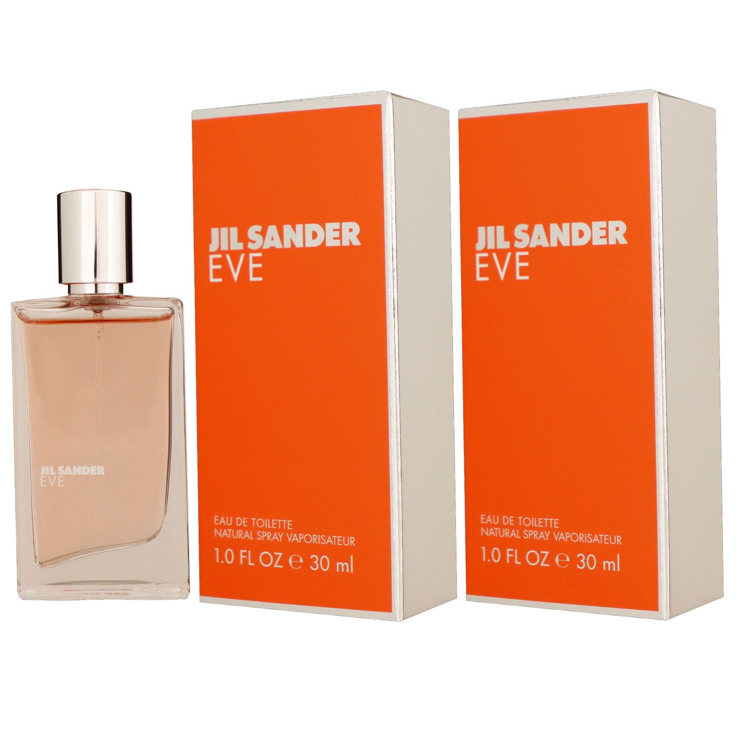 Jil Sander Eve 2 x 30 ml Eau de Toilette EDT Set Damenduft Damen Duft