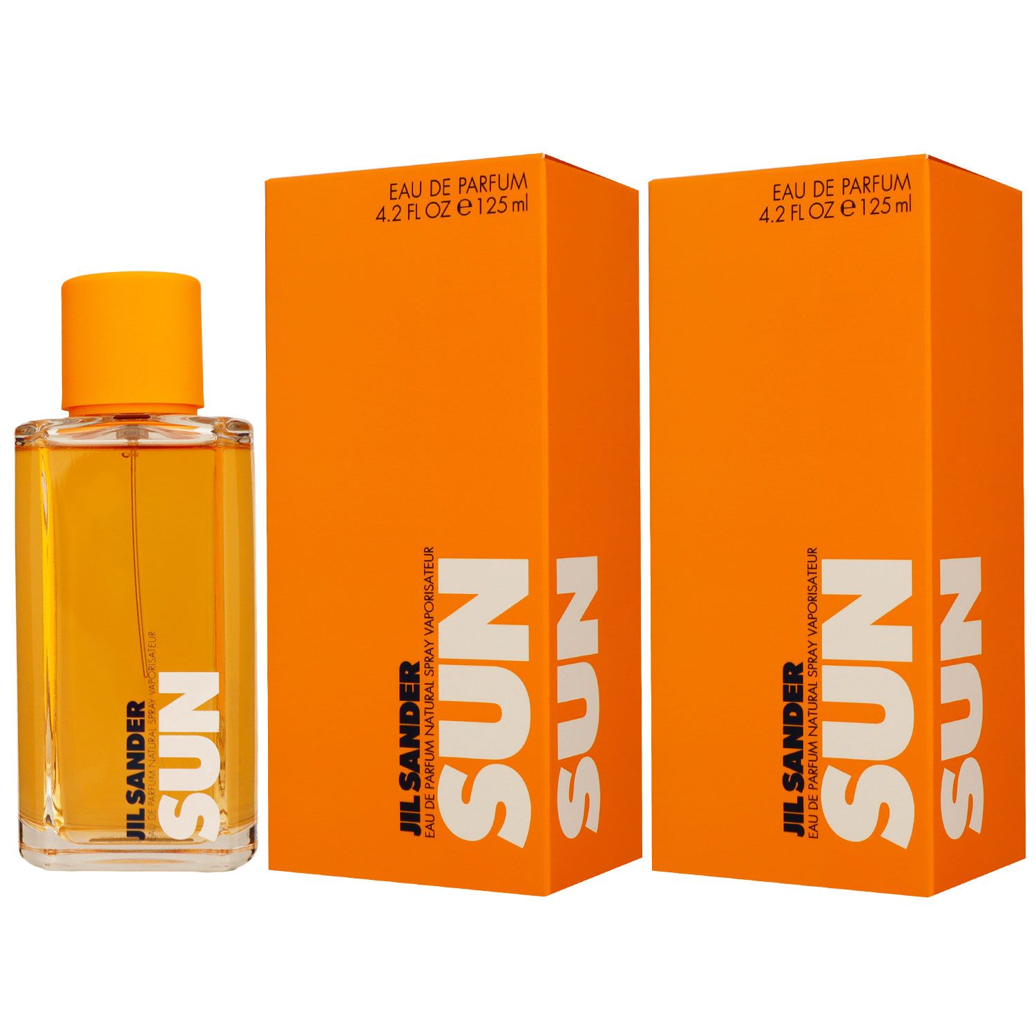 Jil Sander Sun 2 x 125 ml Eau de Parfum EDP Set Damenparfum