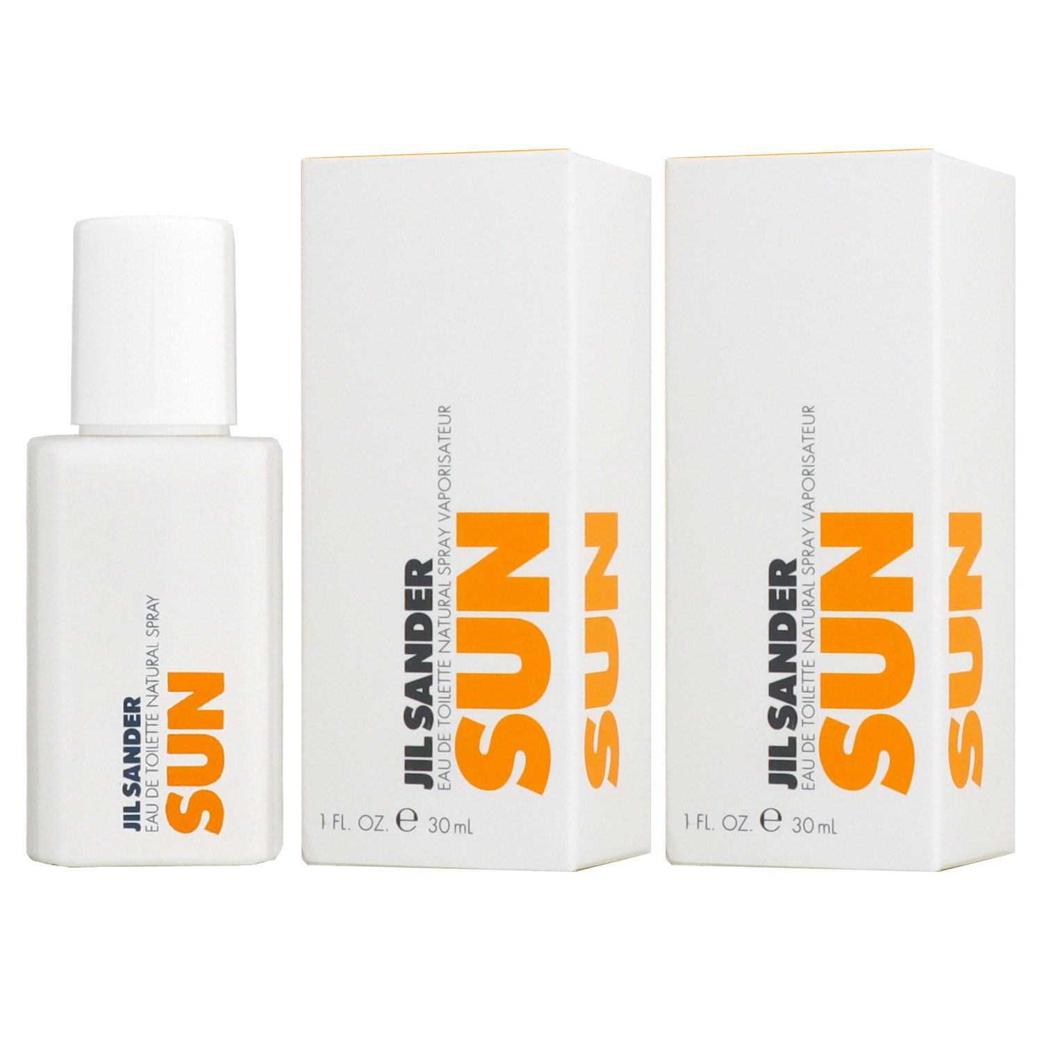 Jil Sander Sun 2 x 30 ml Eau de Toilette EDT Set Damenparfum