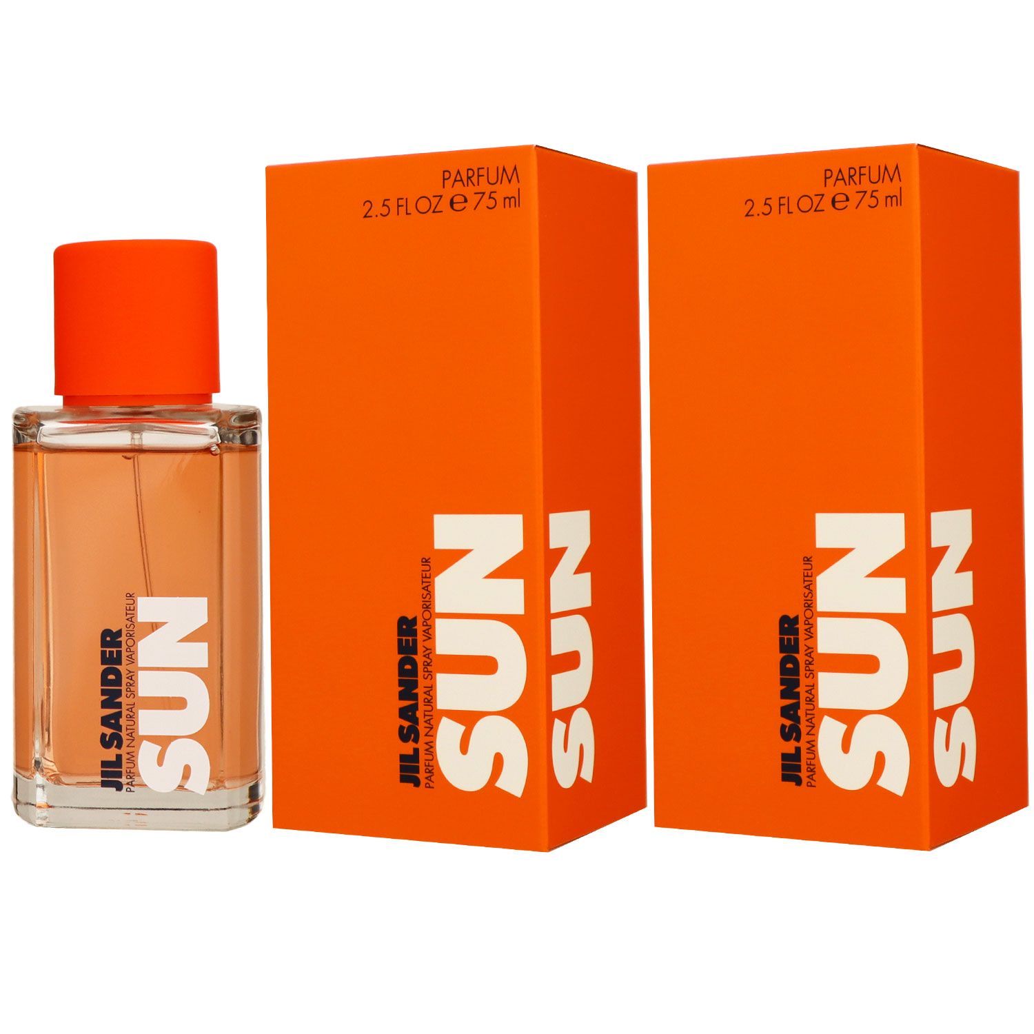 Jil Sander Sun 2 x 75 ml Eau de Parfum EDP Set Damenparfum