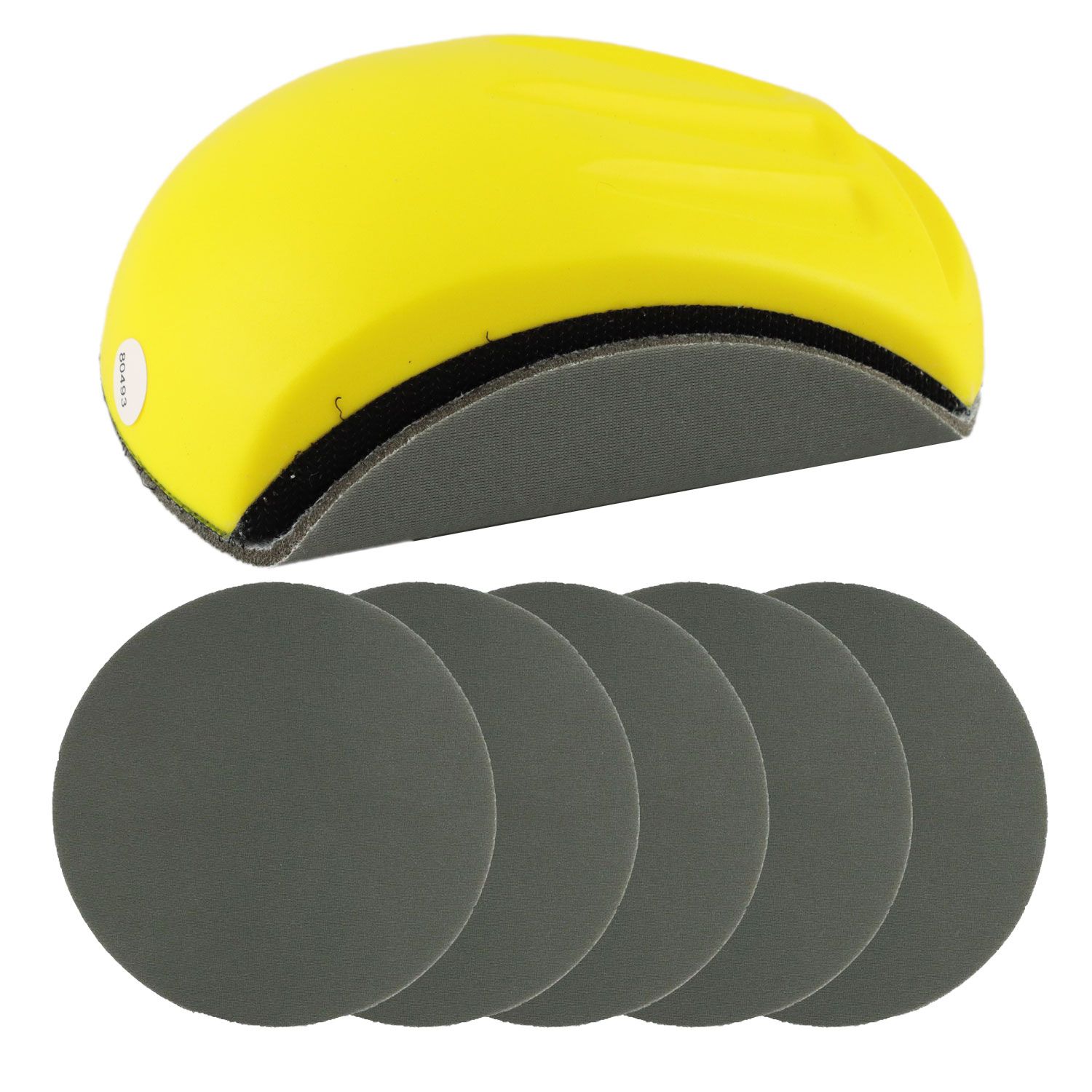 J�st Crusty Set Kletthalter mit Griffmulde inkl. 5 J�st Crusty Pads � 150 mm